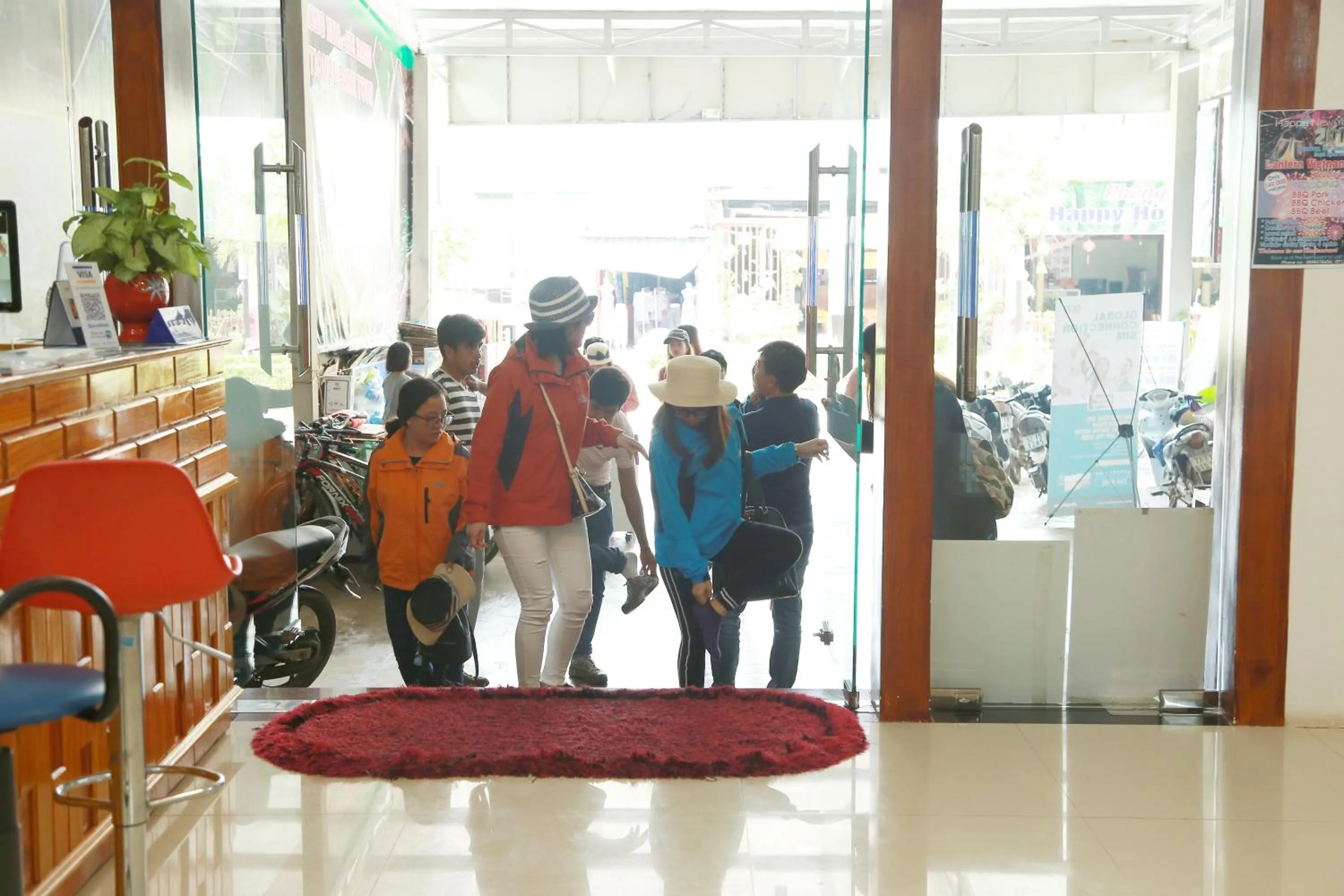 Lobby or reception in Gold Plus Hotel