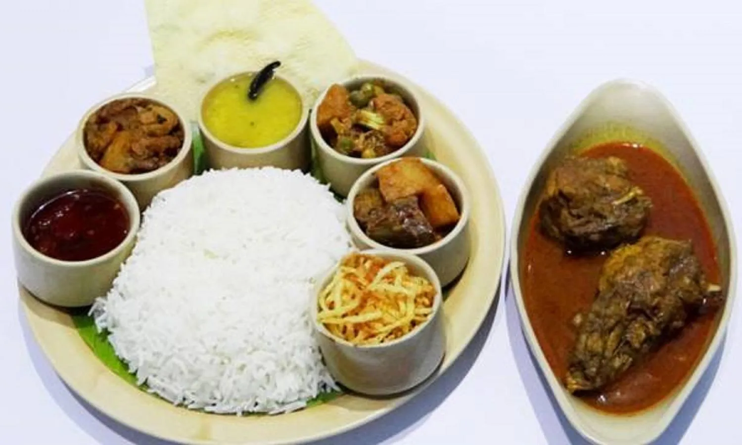 Breakfast in Hotel Srikrishna International