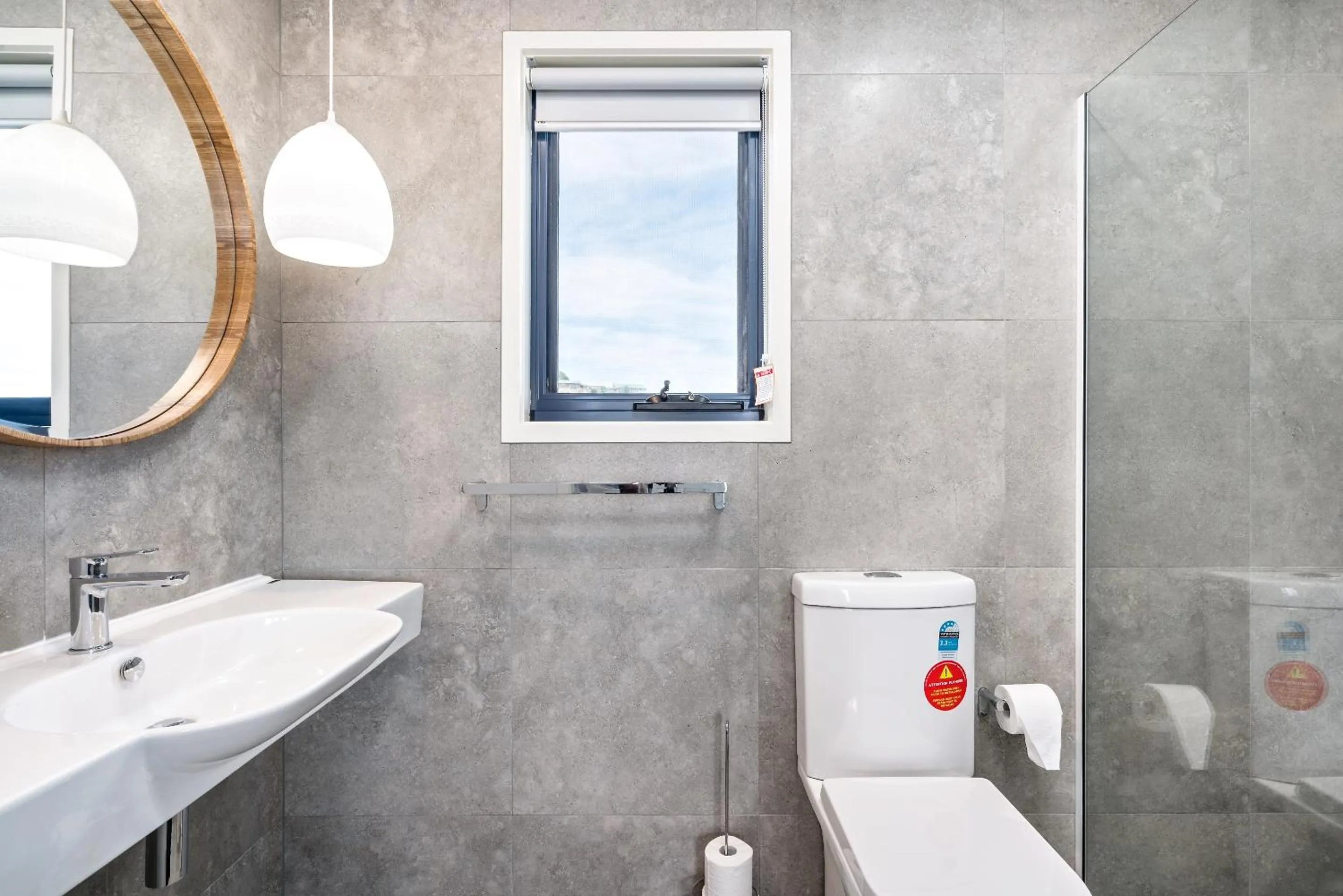 Shower in Madsen Retreat