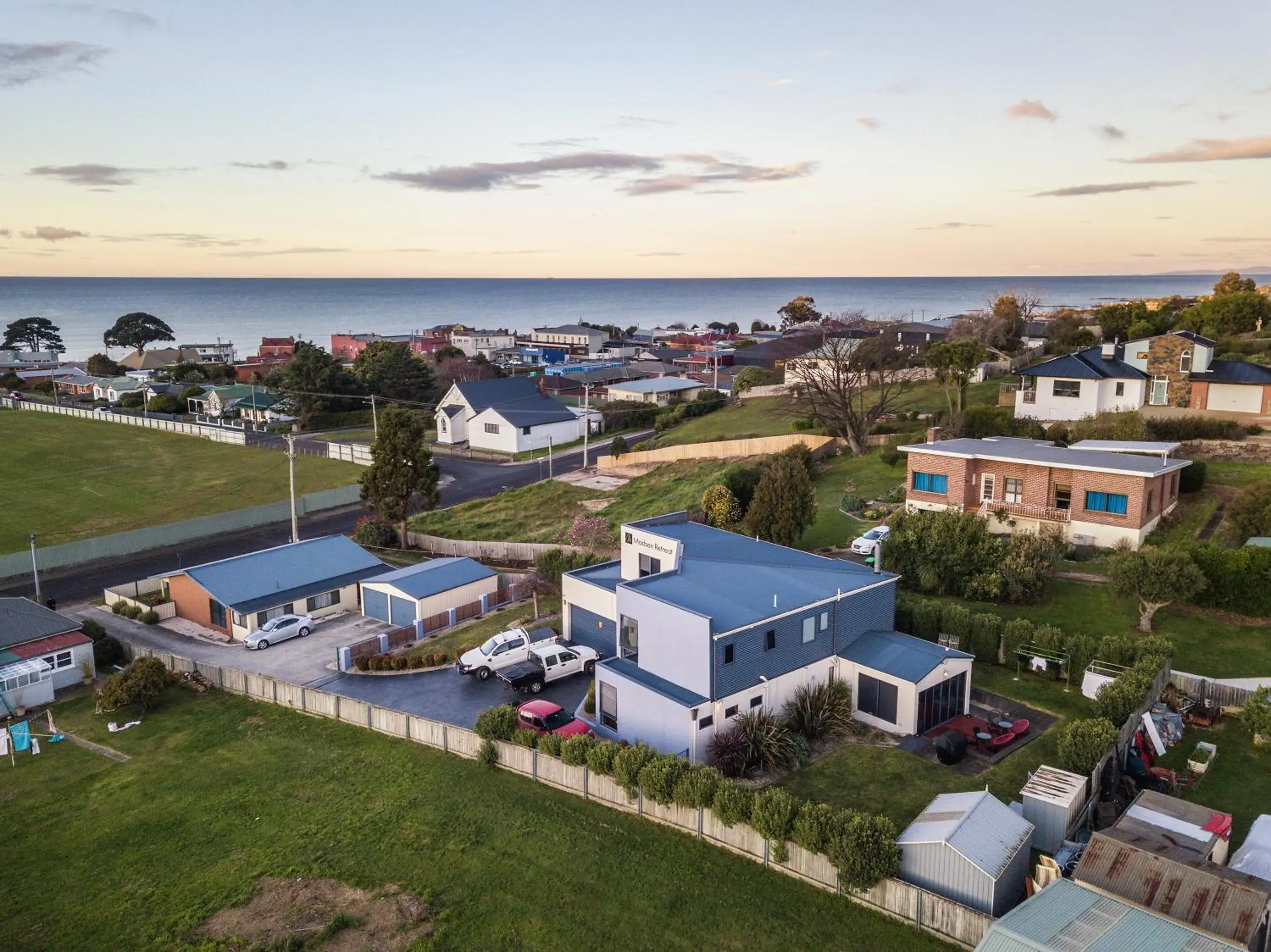 Bird's eye view in Madsen Retreat Bird's eye view in Madsen Retreat