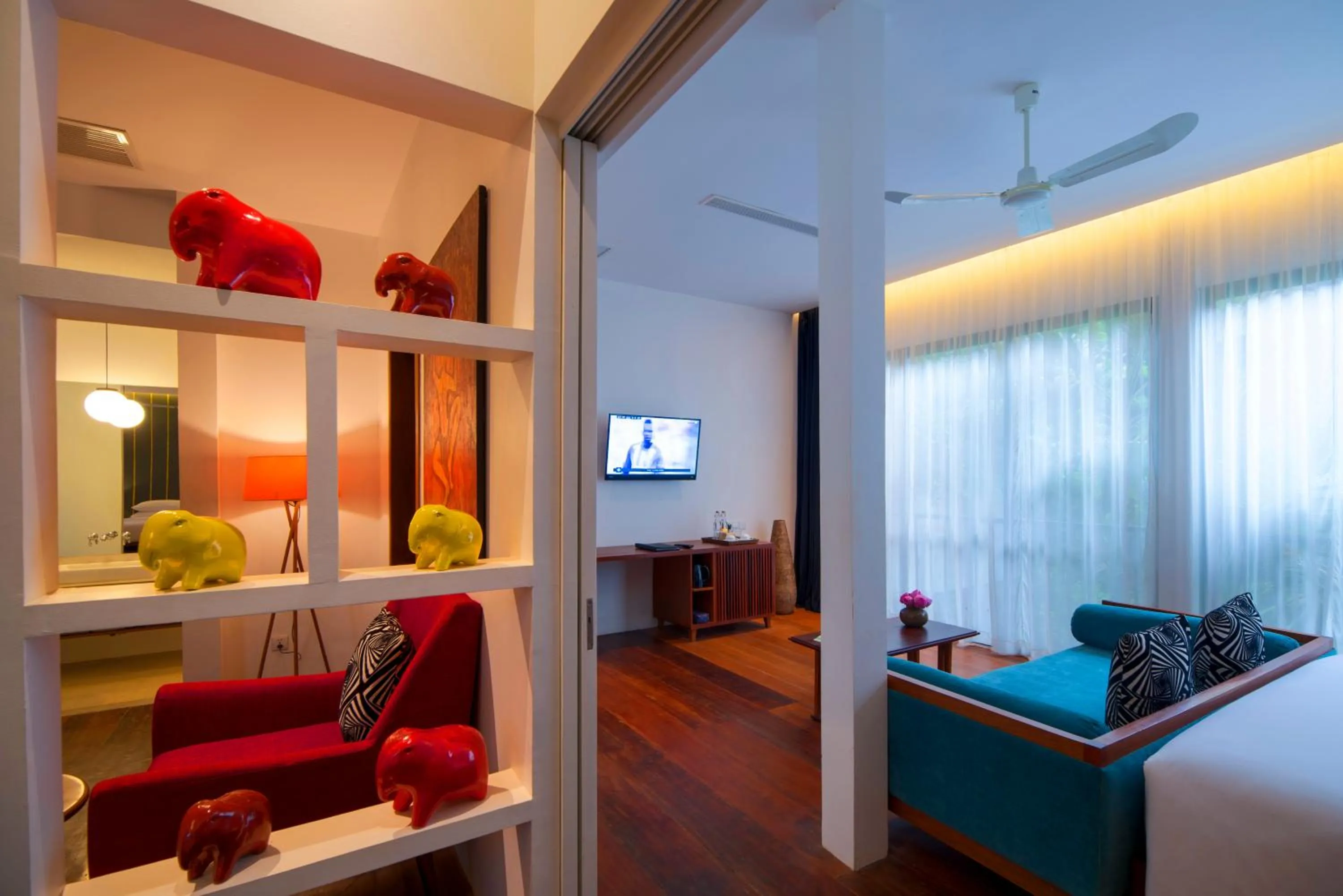 Area and facilities, Bed in Silver Urban