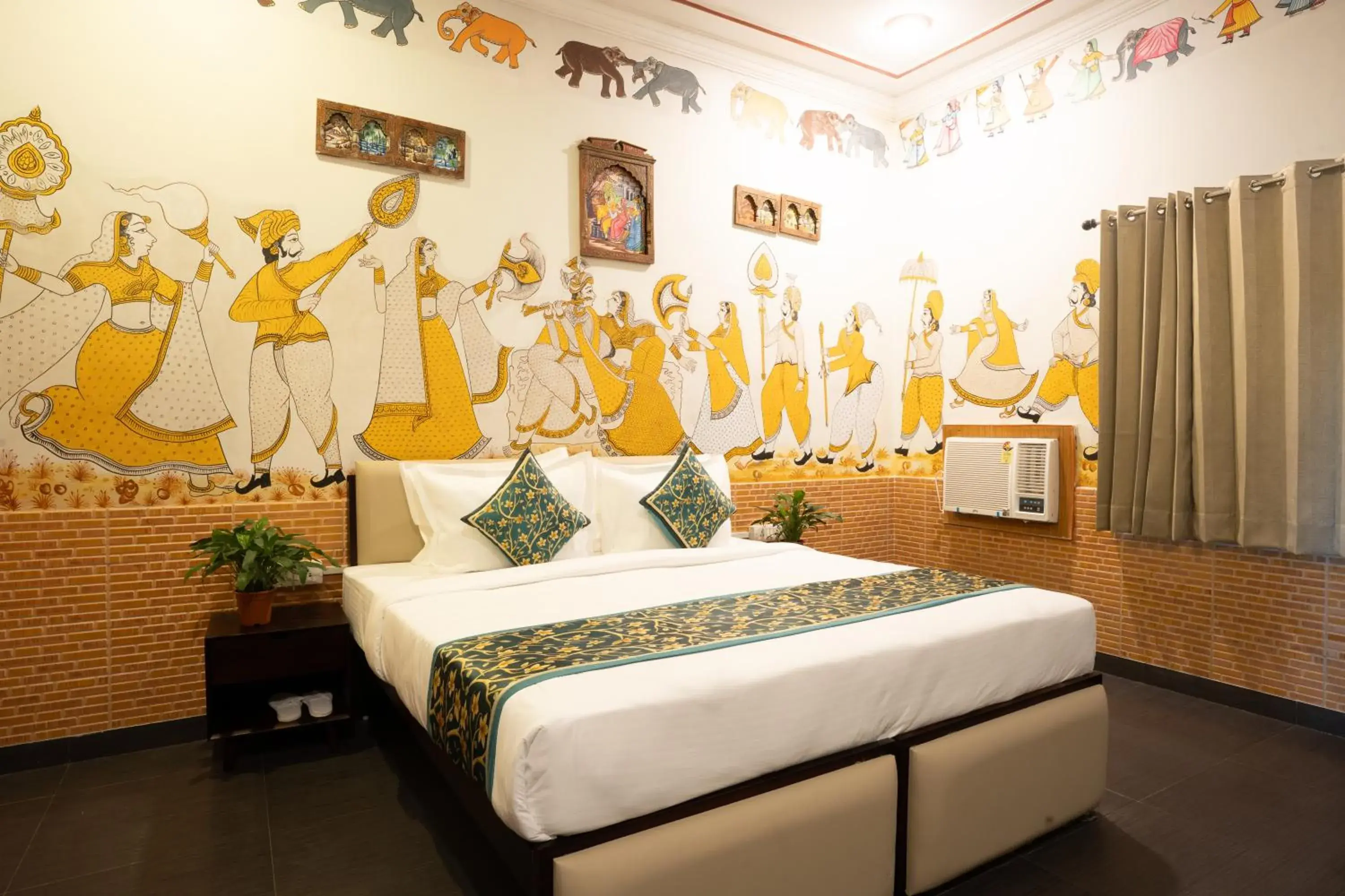 Bed in Stamps By Eight Continents, Pushkar Bed in Stamps By Eight Continents, Pushkar
