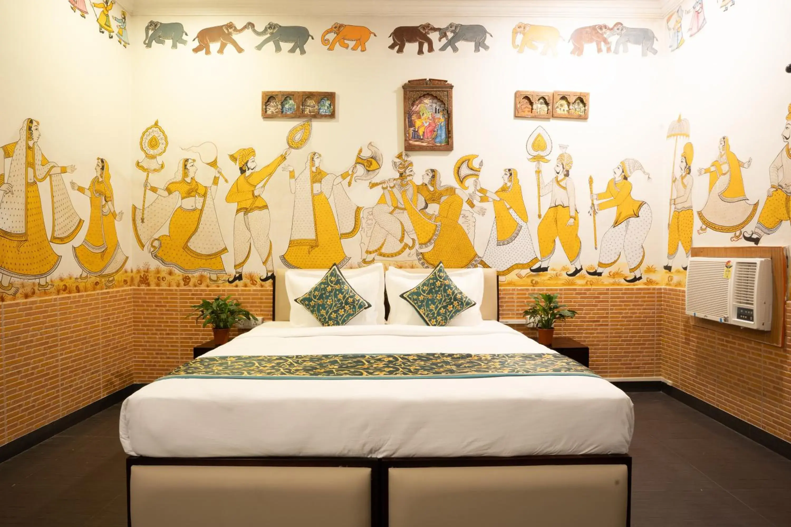 Bed in Stamps By Eight Continents, Pushkar Bed in Stamps By Eight Continents, Pushkar