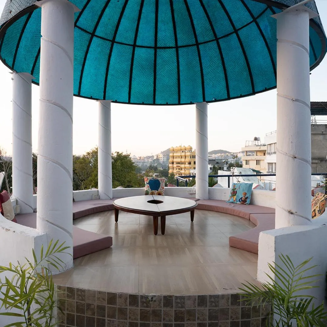 Balcony/Terrace in Stamps By Eight Continents, Pushkar