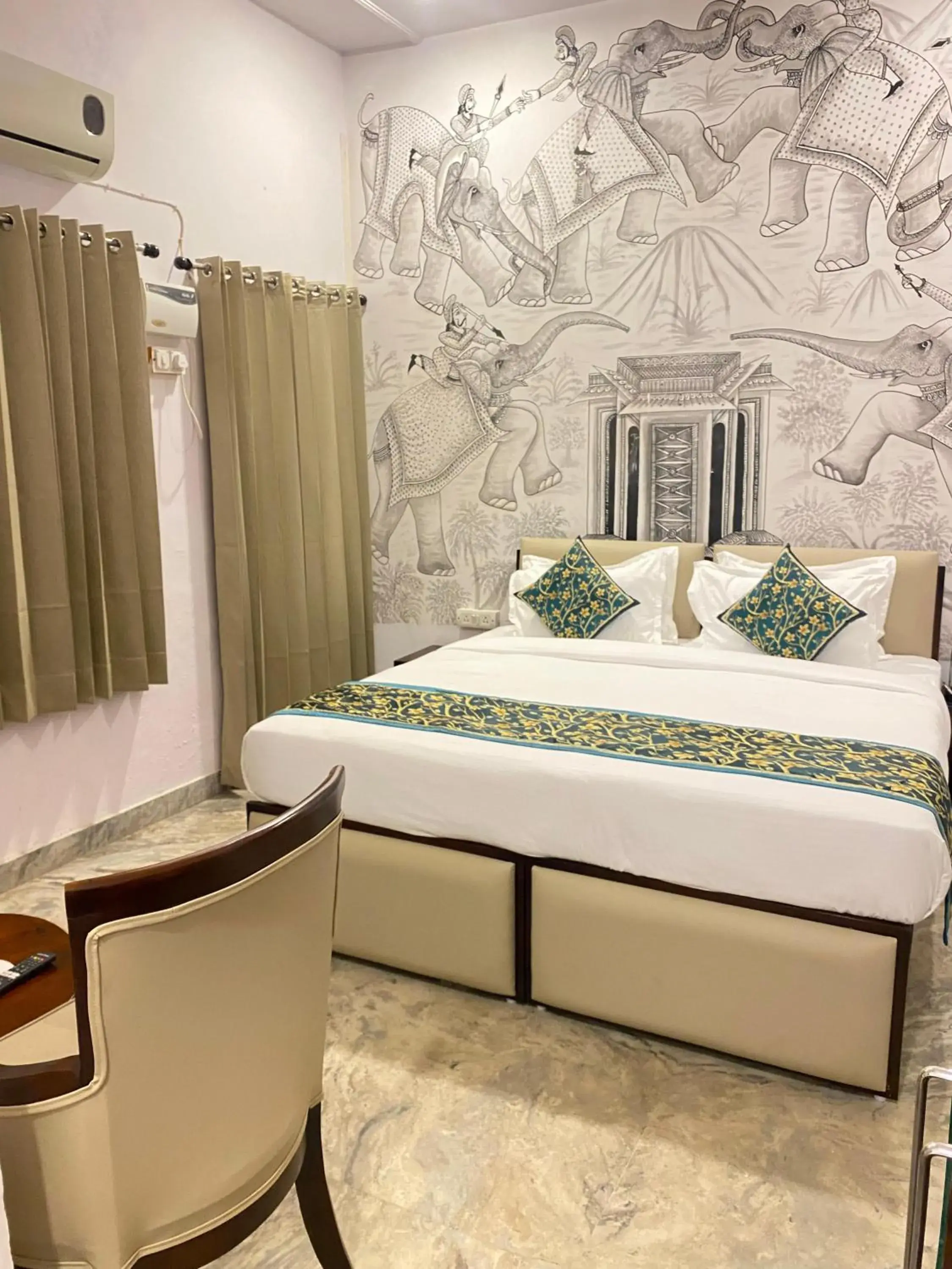 Bed in Stamps By Eight Continents, Pushkar Bed in Stamps By Eight Continents, Pushkar