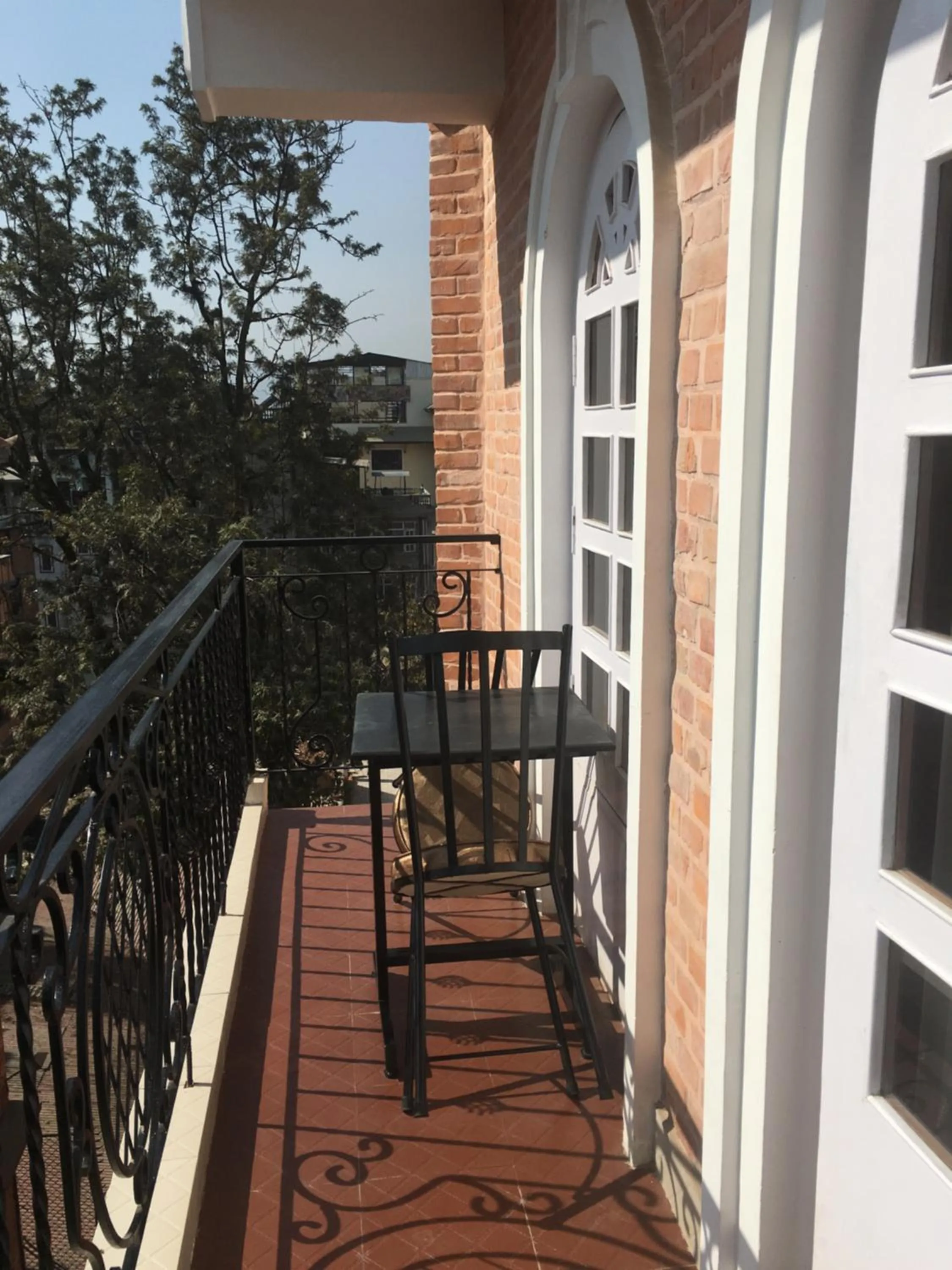 Balcony/Terrace in DOM Himalaya Hotel