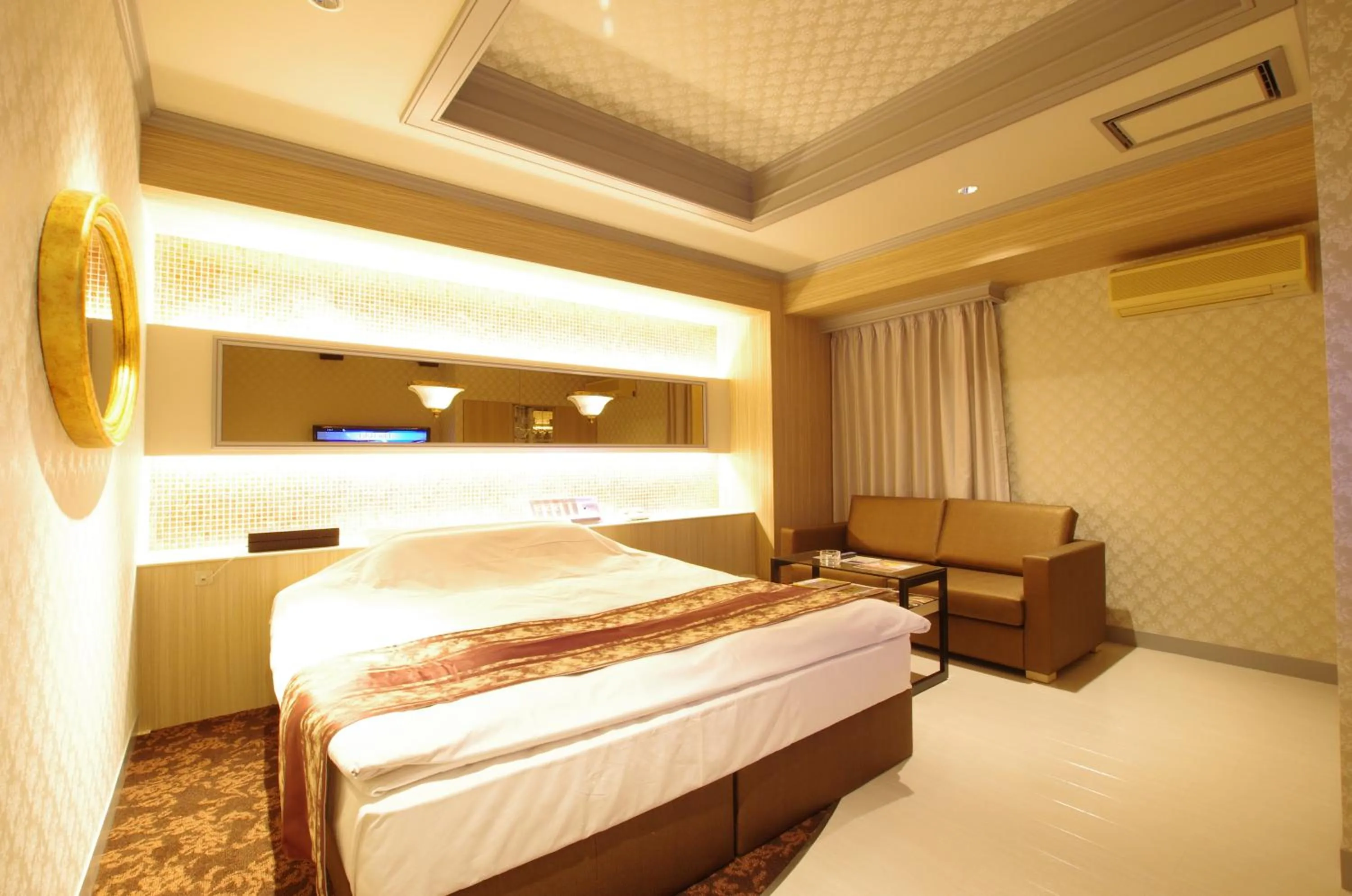 Photo of the whole room, Bed in BlueHotel sju(:)pri:m (Adult Only)