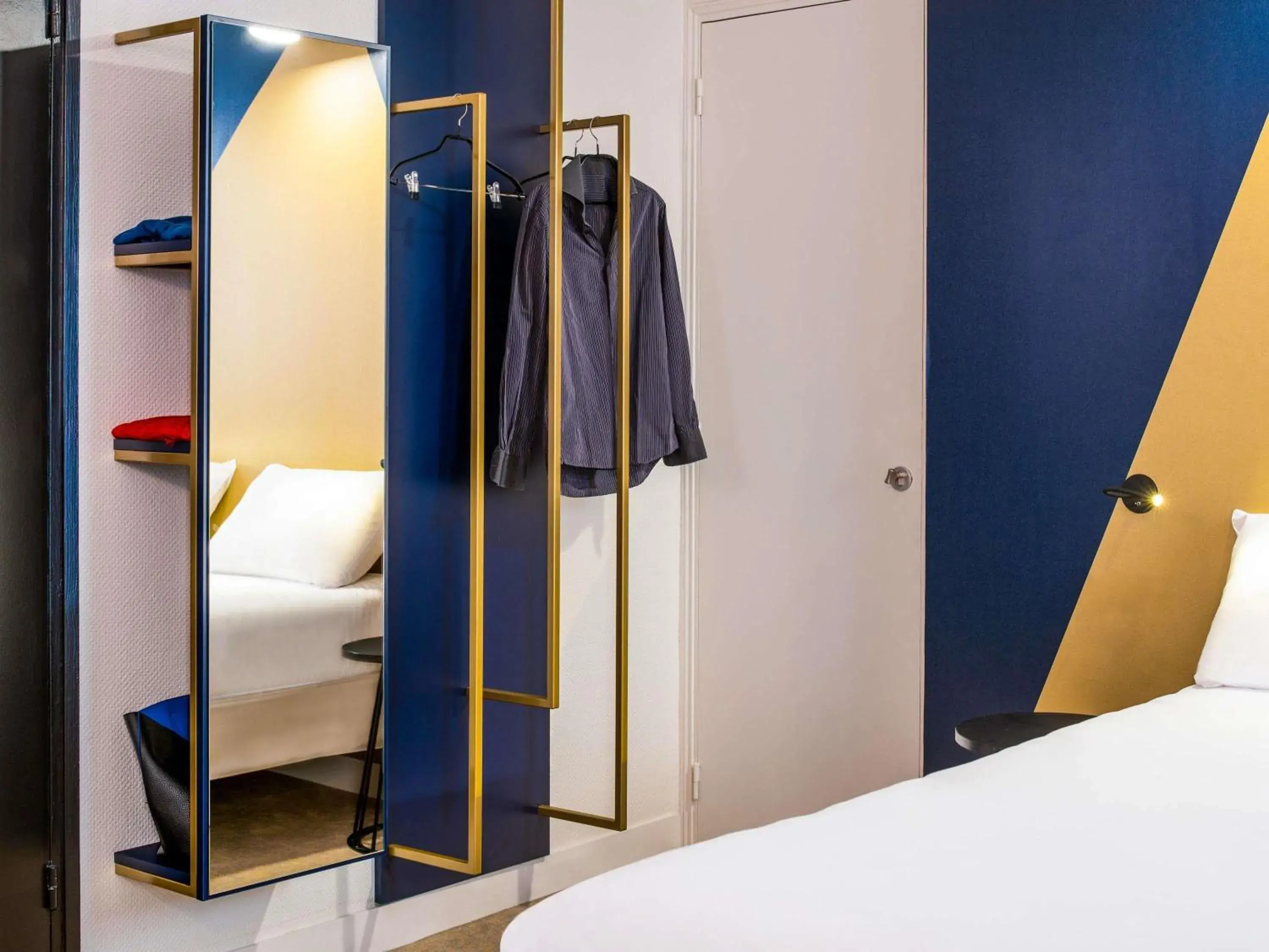 Bedroom, Bed in ibis Styles Paris 15 Lecourbe Bedroom, Bed in ibis Styles Paris 15 Lecourbe