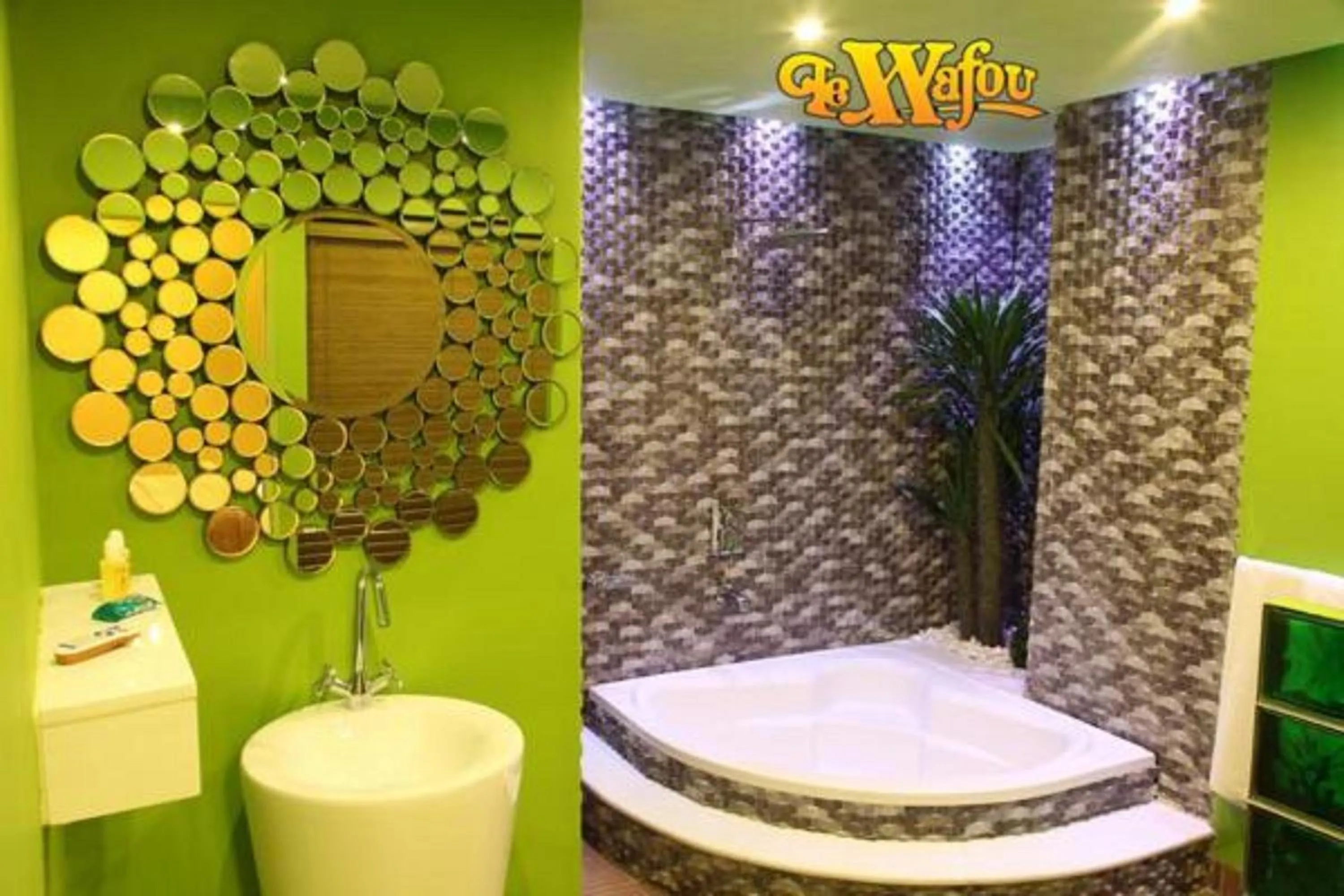 Bathroom in Le Wafou