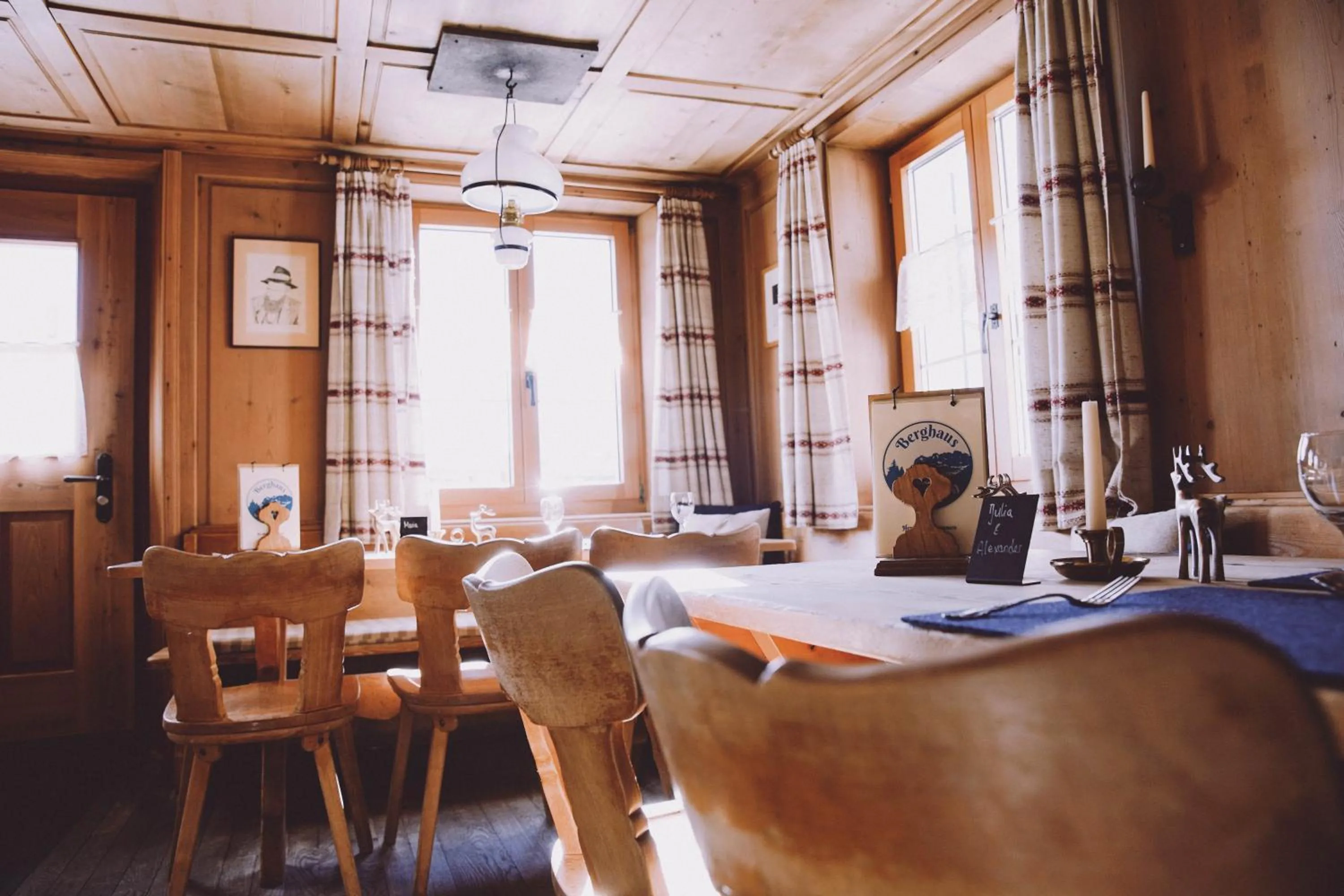Restaurant/places to eat in Berghaus Sulzfluh
