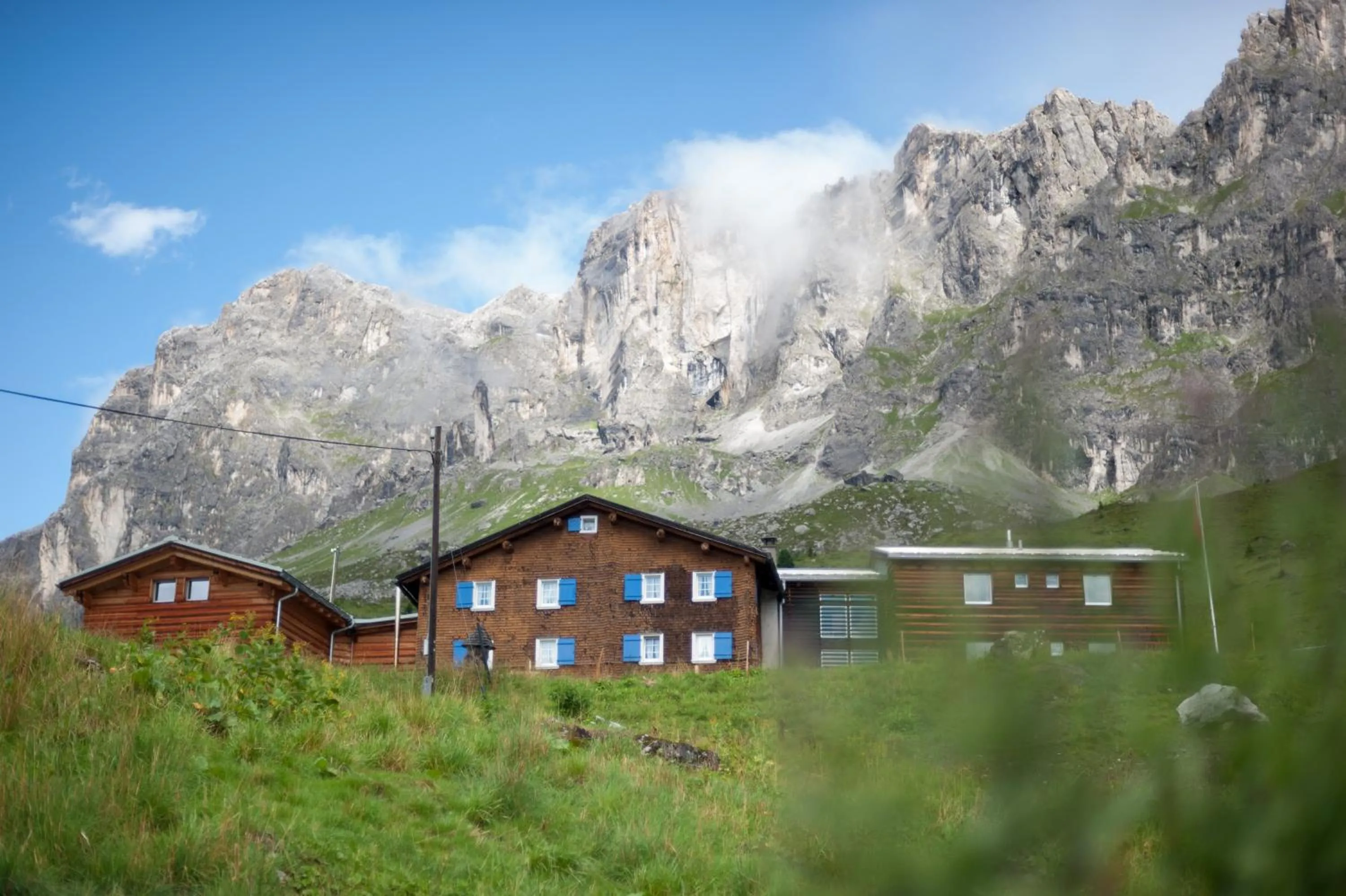 Property building in Berghaus Sulzfluh