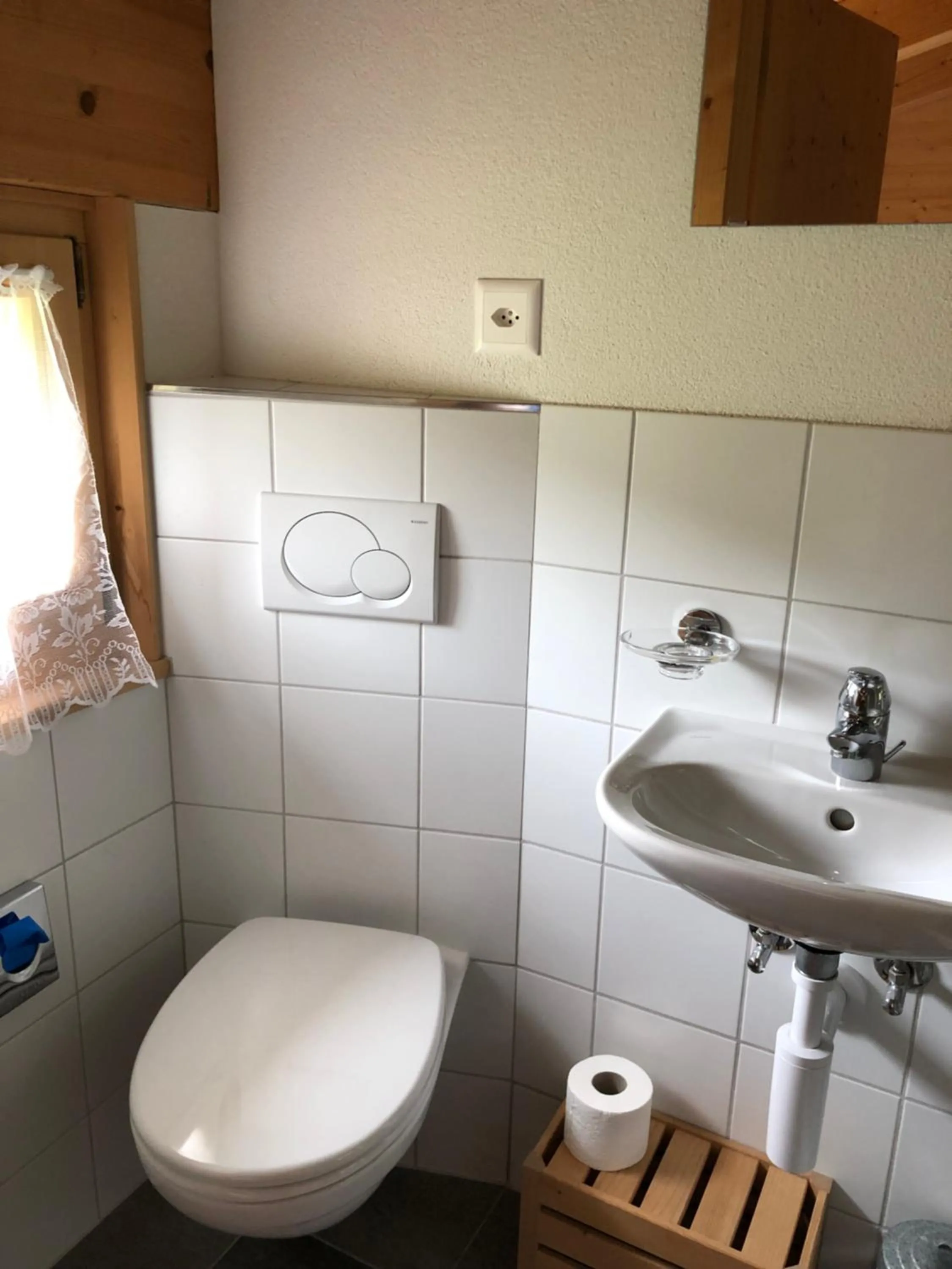 Bathroom in Berghaus Sulzfluh