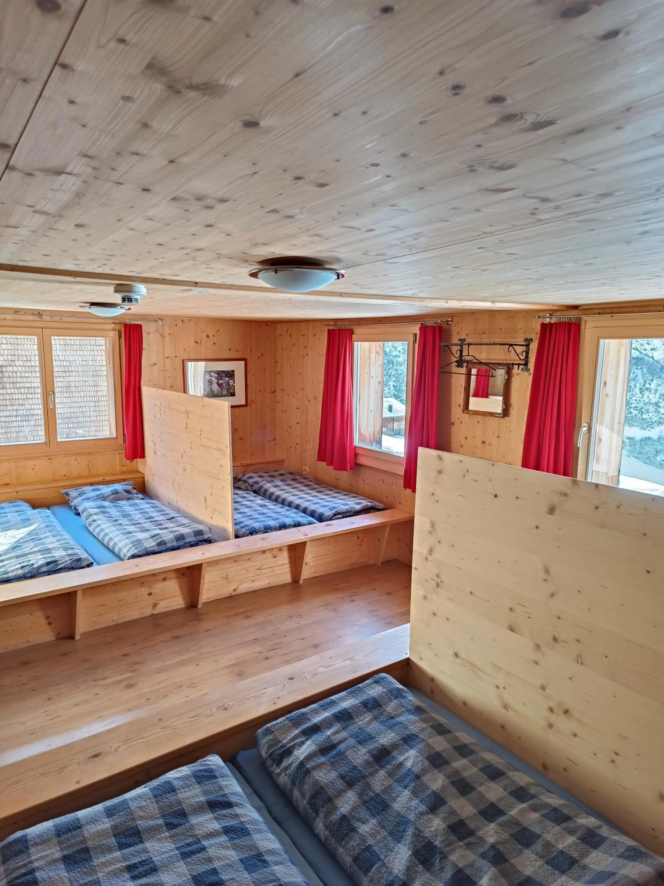 Bed in Berghaus Sulzfluh
