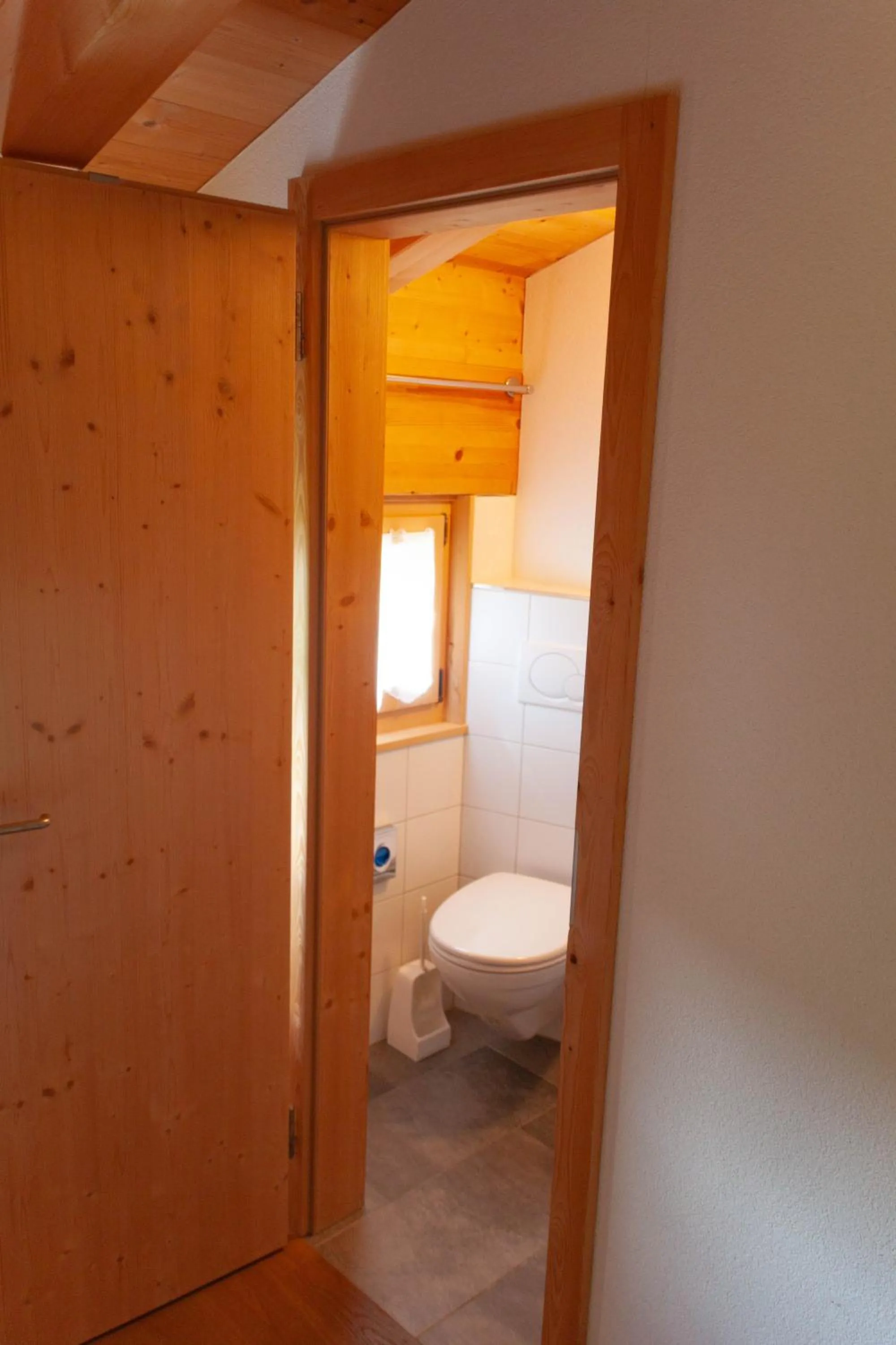 Toilet, Bed in Berghaus Sulzfluh