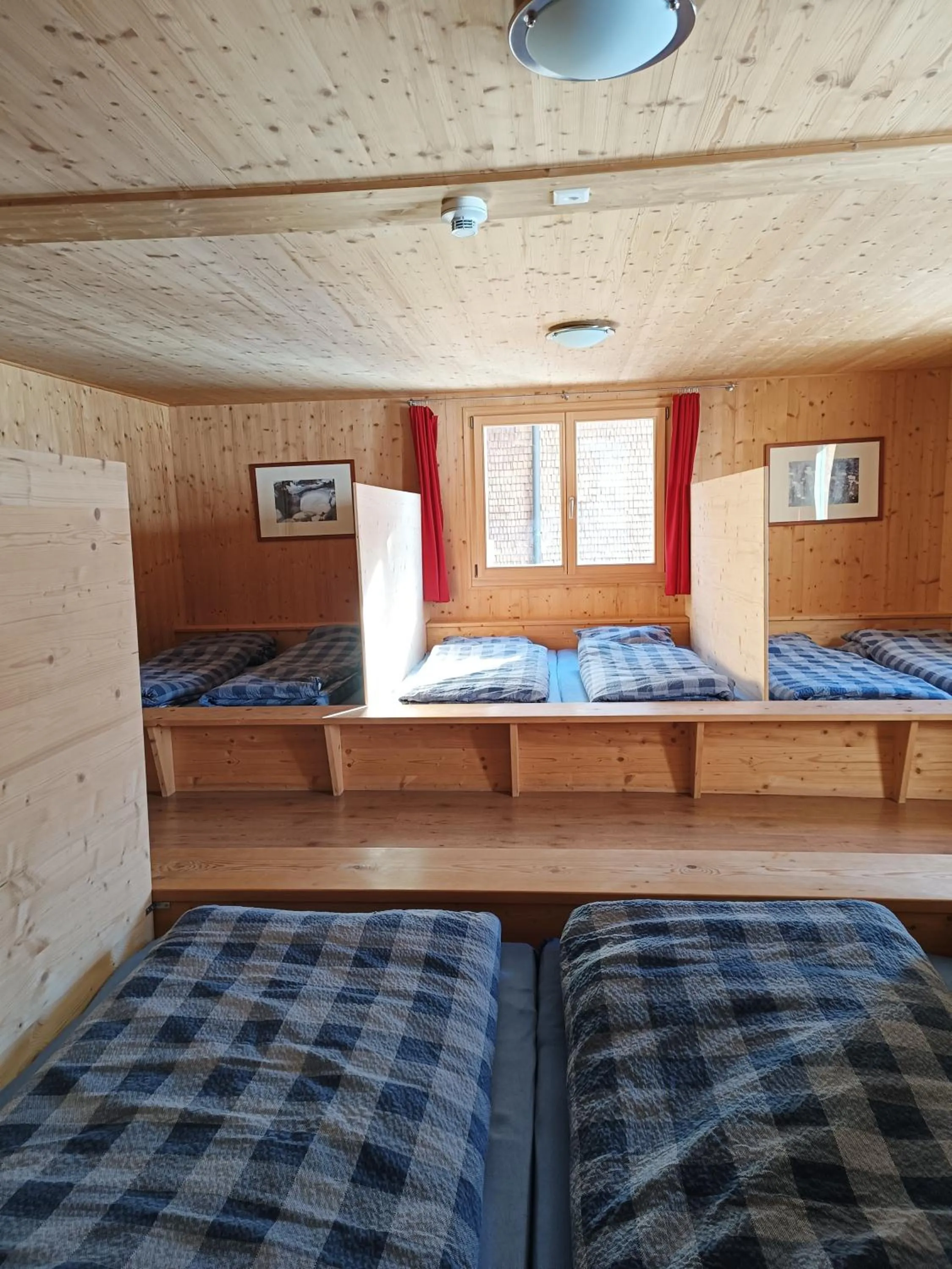 Bed in Berghaus Sulzfluh