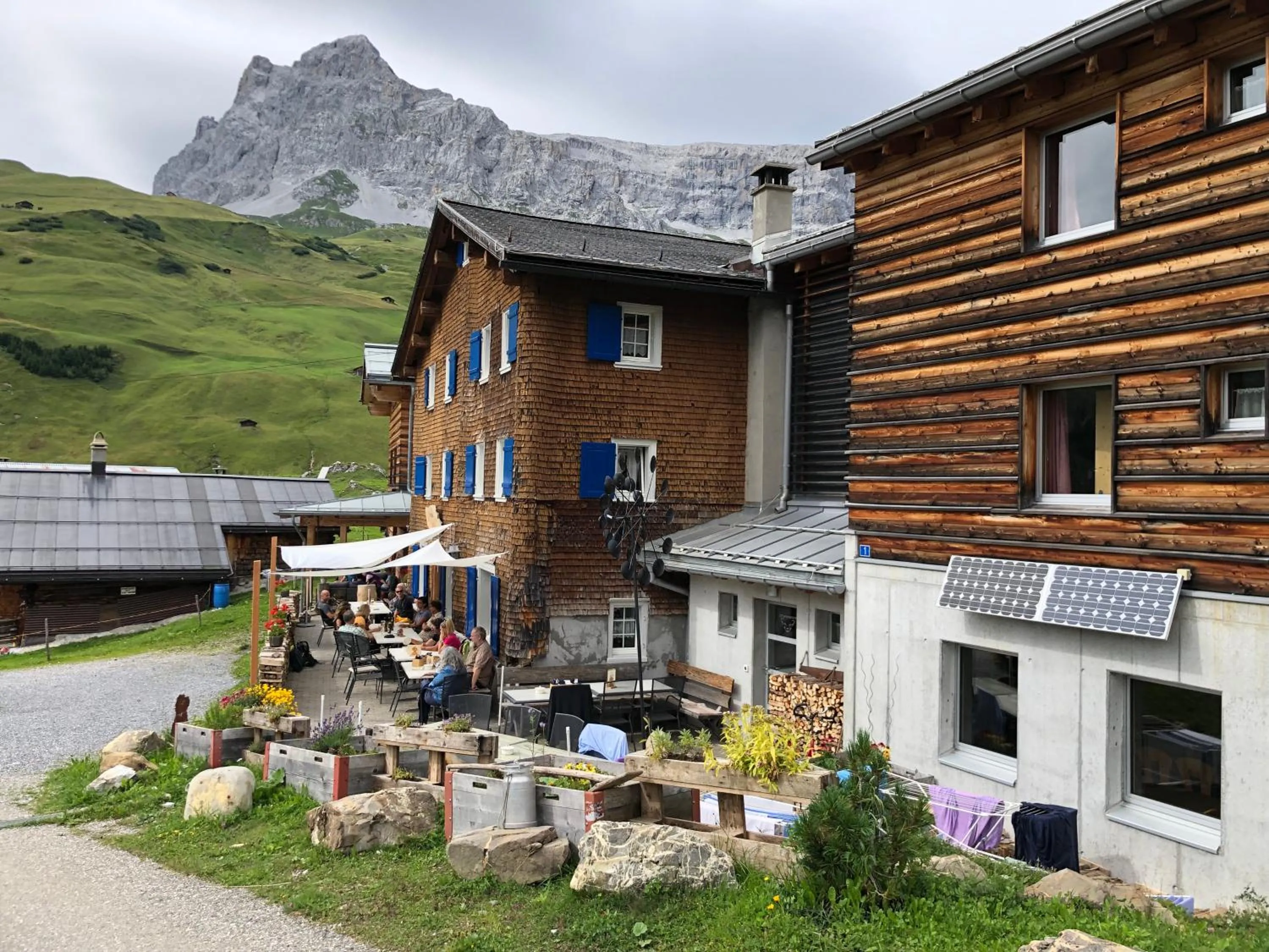 Property building in Berghaus Sulzfluh