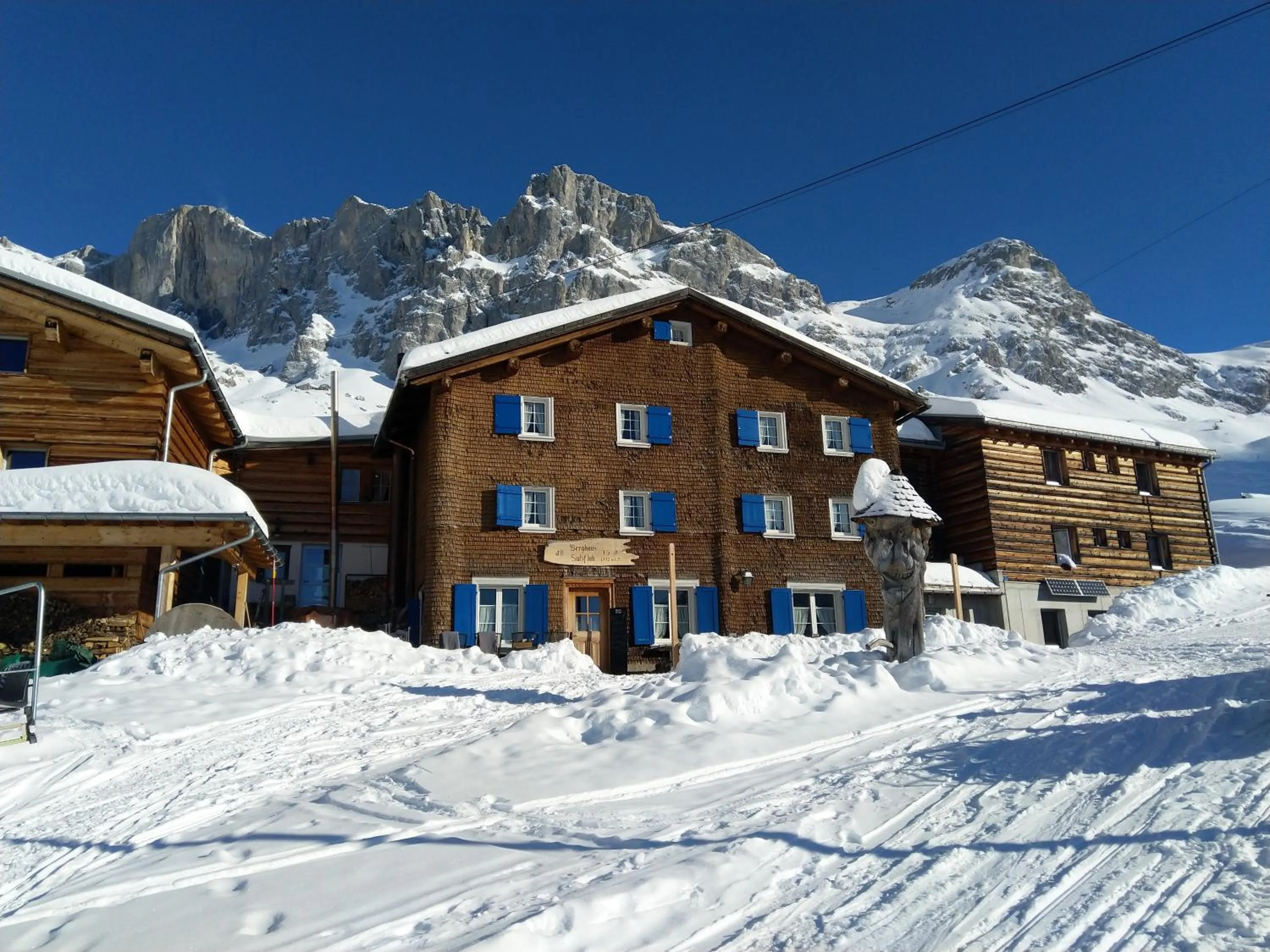 Property building in Berghaus Sulzfluh