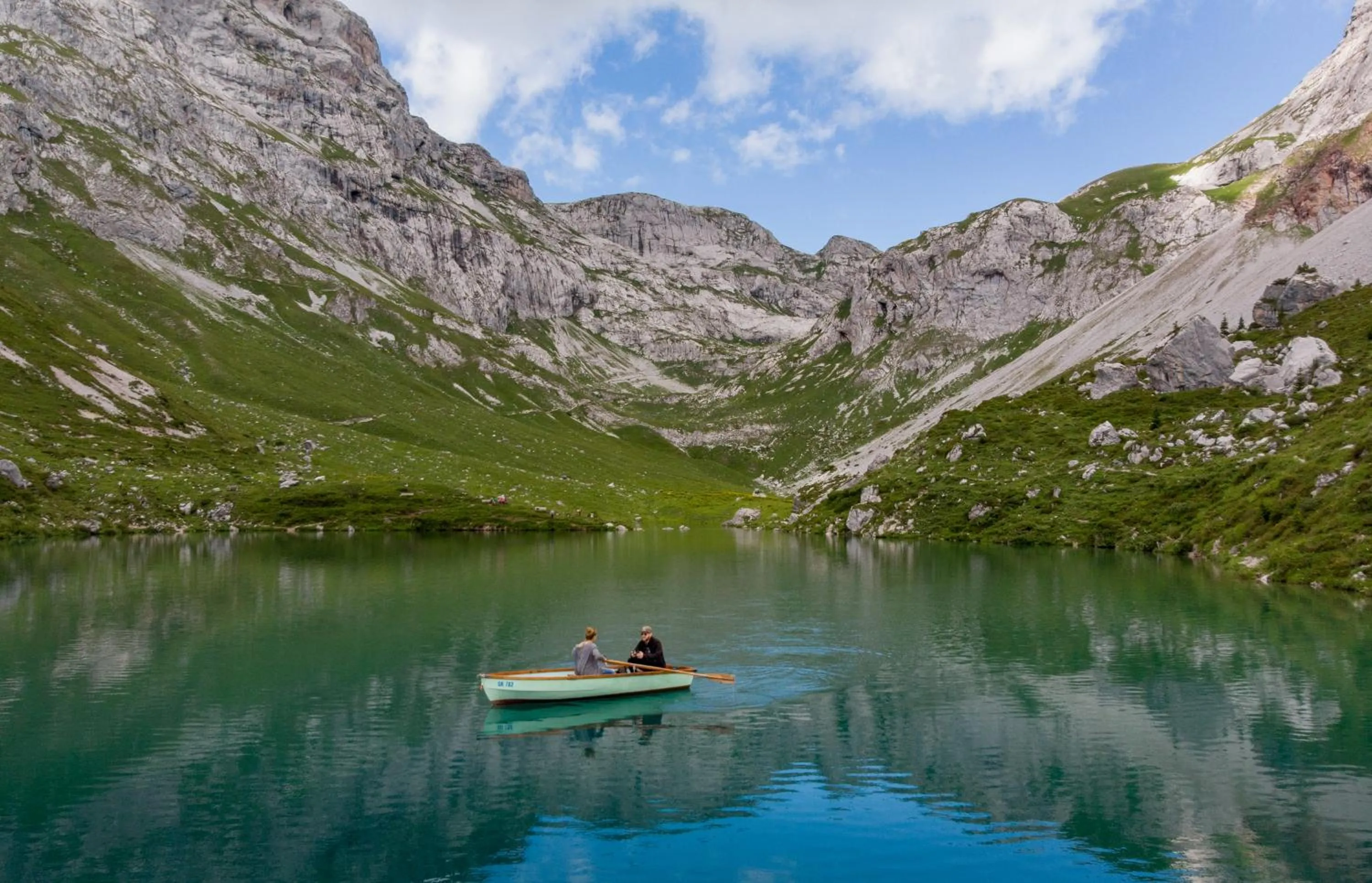 Nearby landmark in Berghaus Sulzfluh