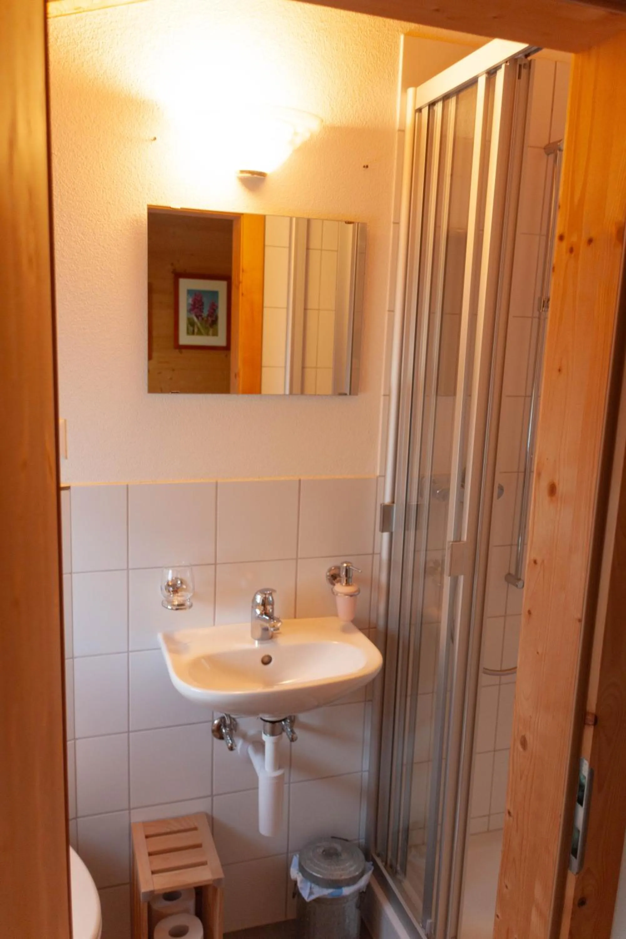 Shower in Berghaus Sulzfluh