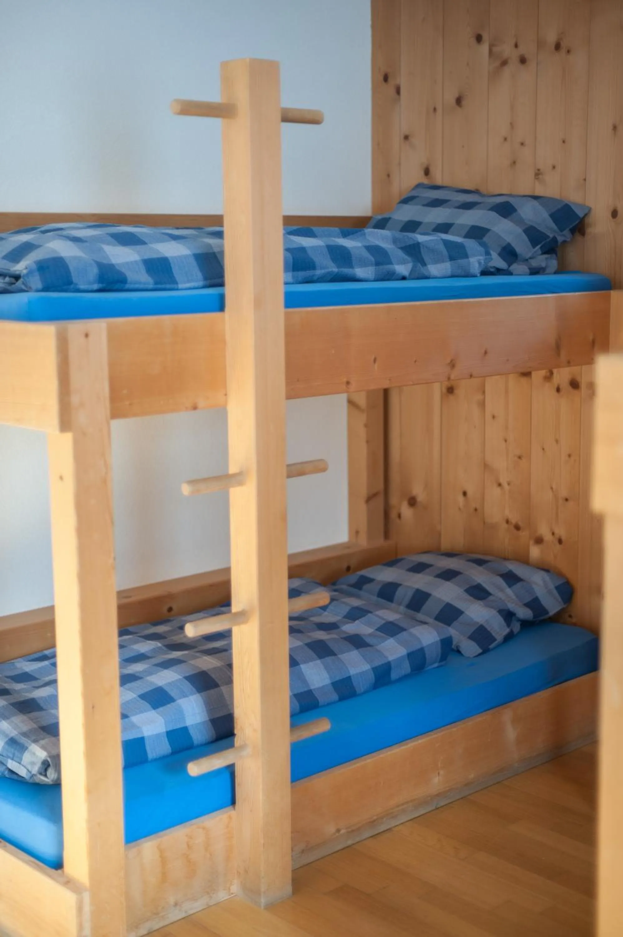 Photo of the whole room, Bed in Berghaus Sulzfluh