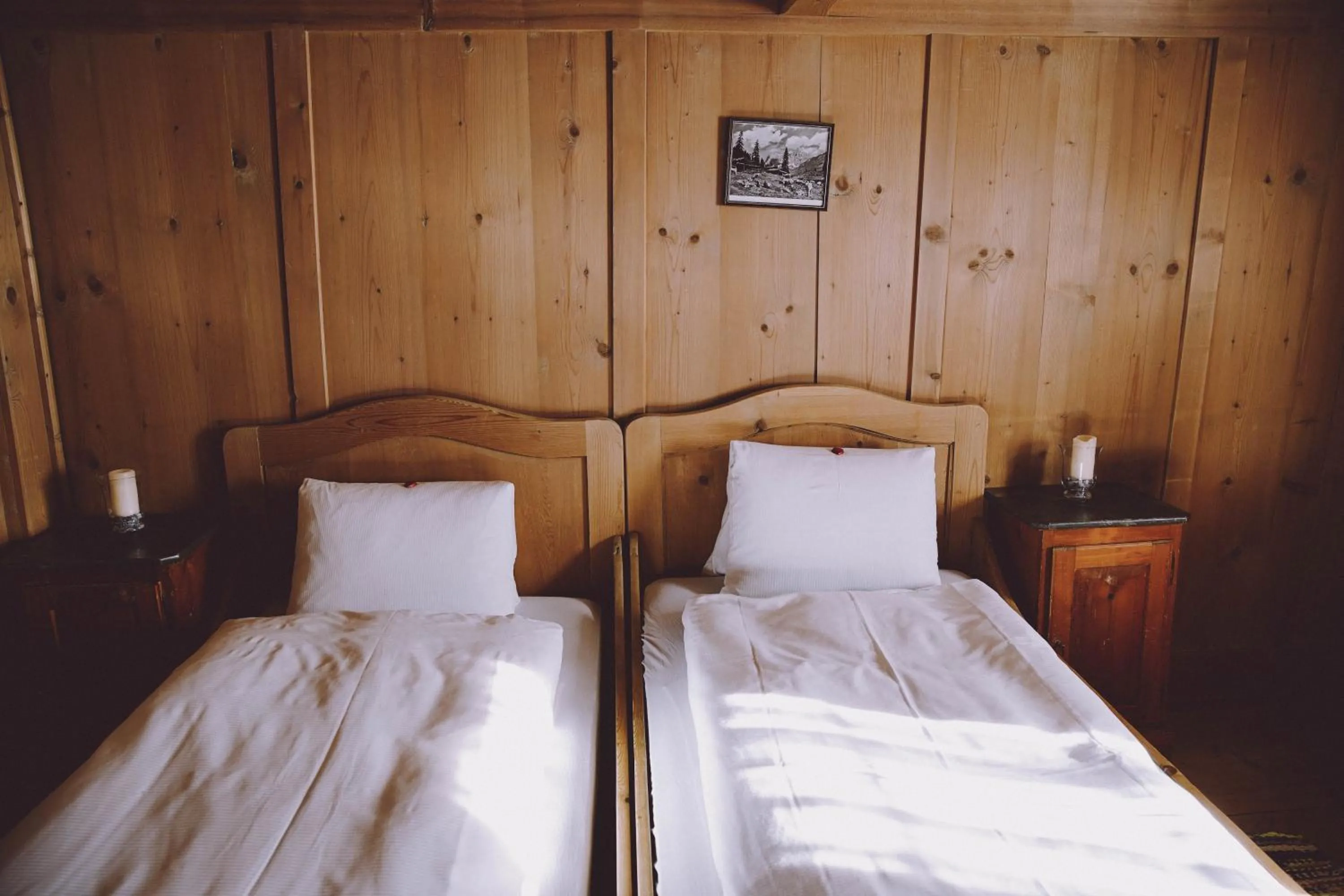 Bed in Berghaus Sulzfluh