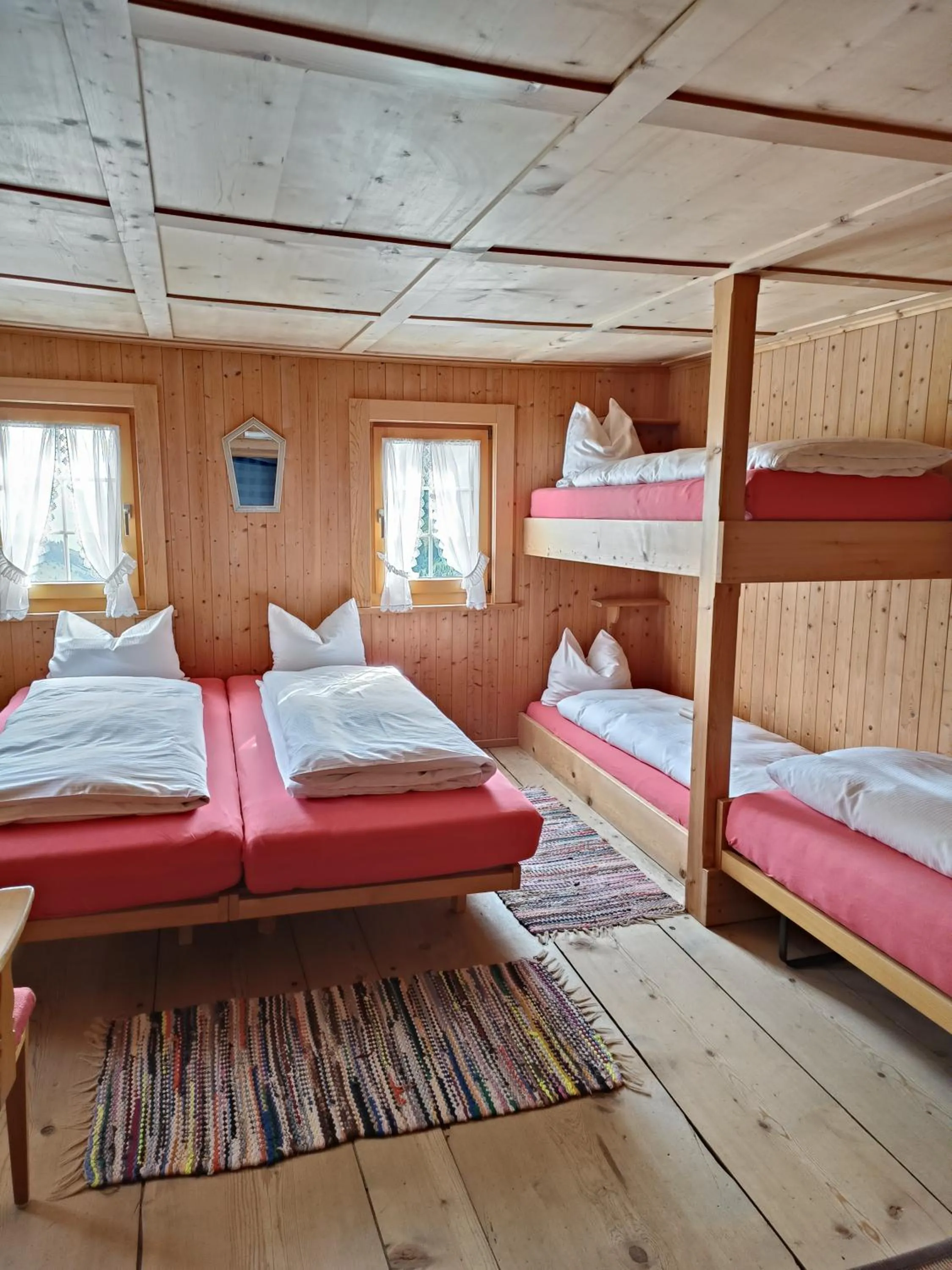 Bedroom, Bed in Berghaus Sulzfluh
