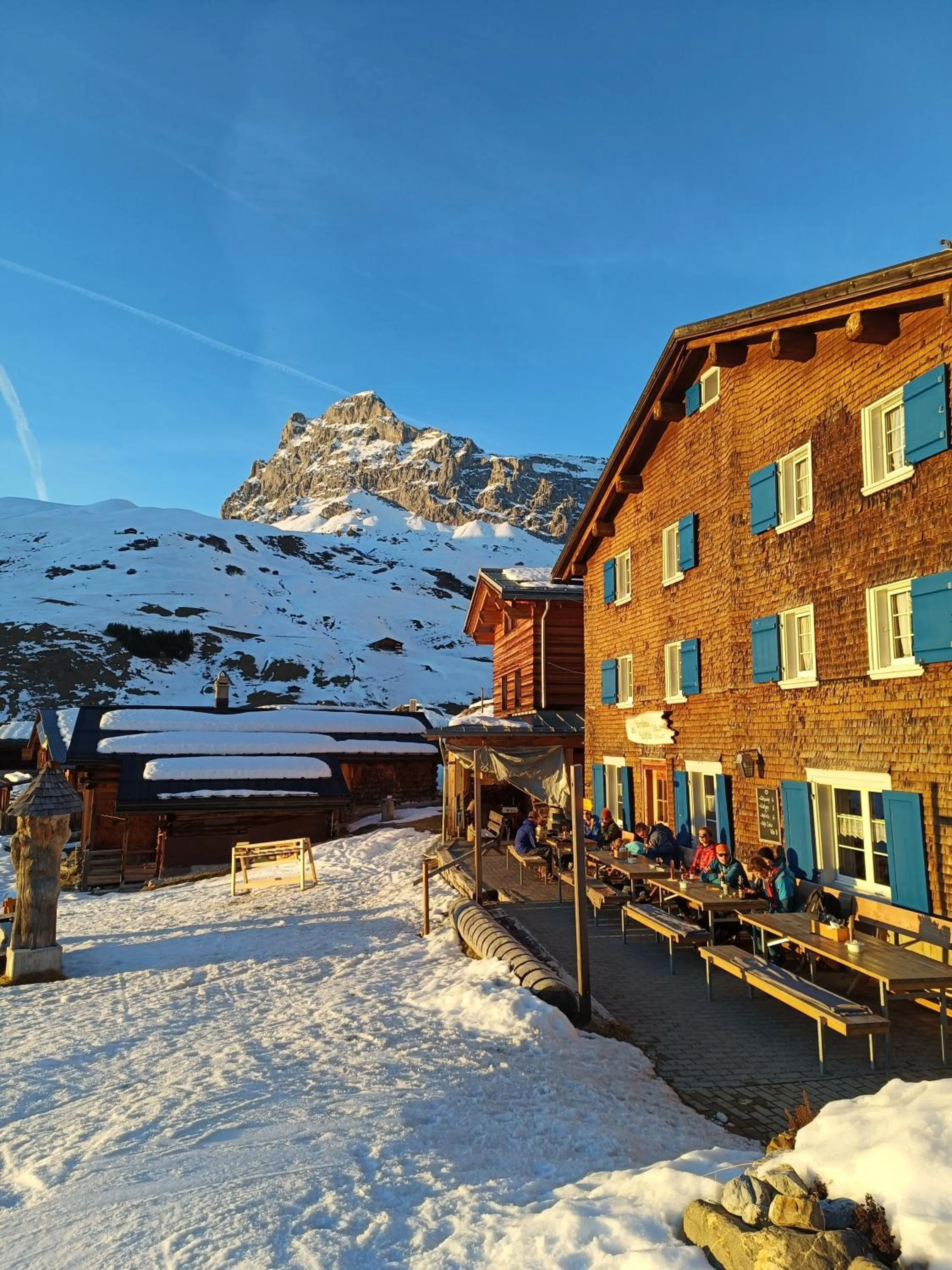 Property building in Berghaus Sulzfluh