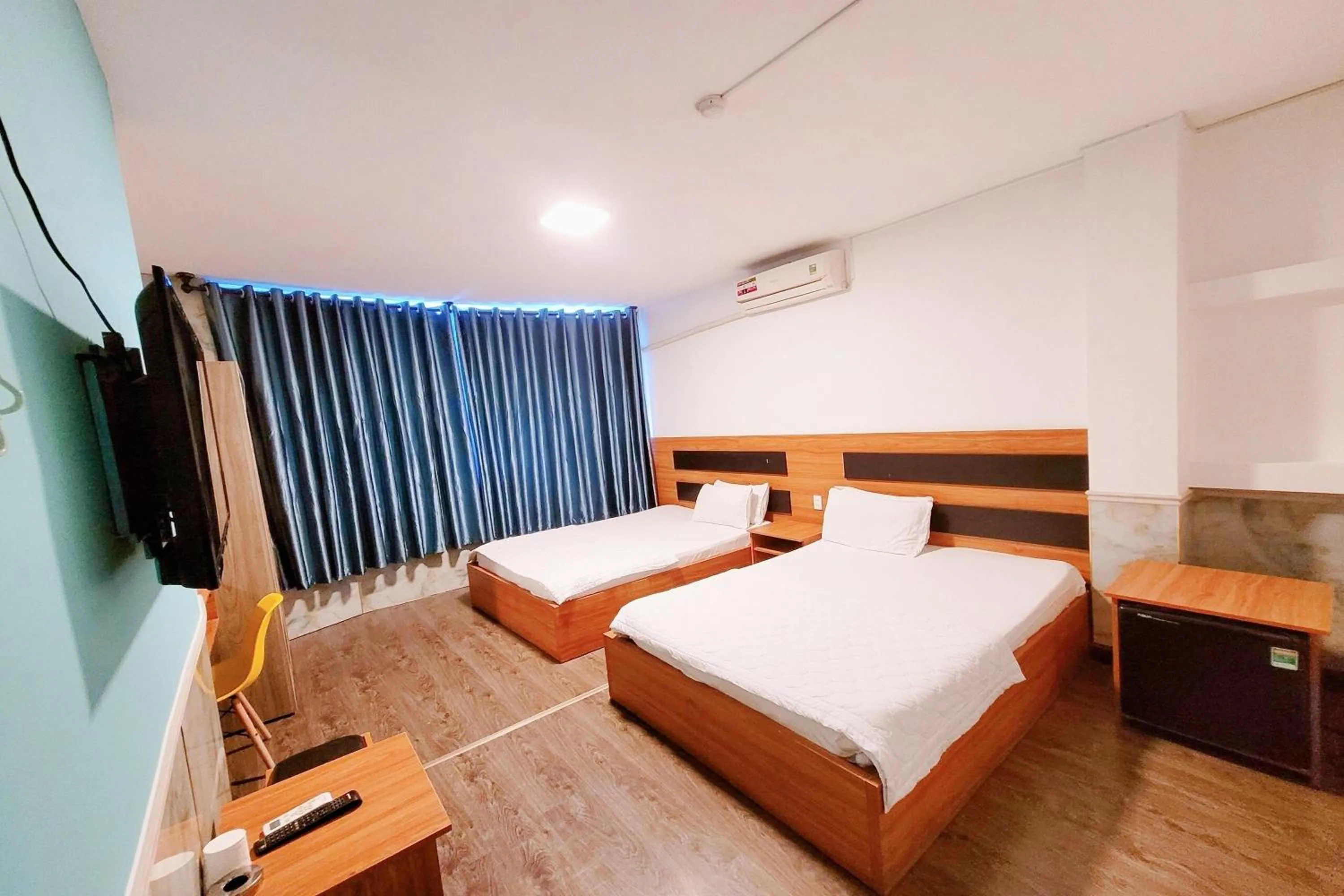 Bed in Hoang Nam Hotel