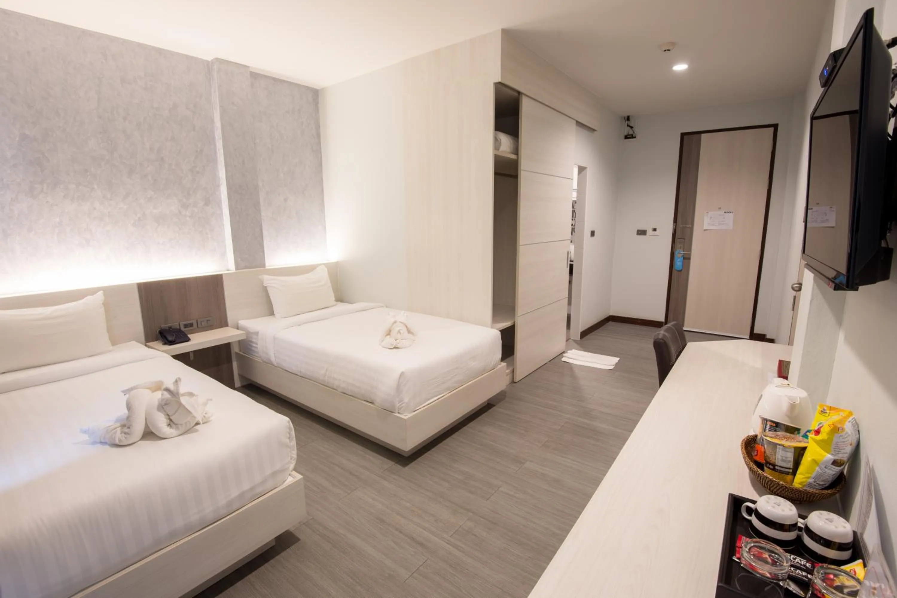 Bed in Socool Grand Hotel