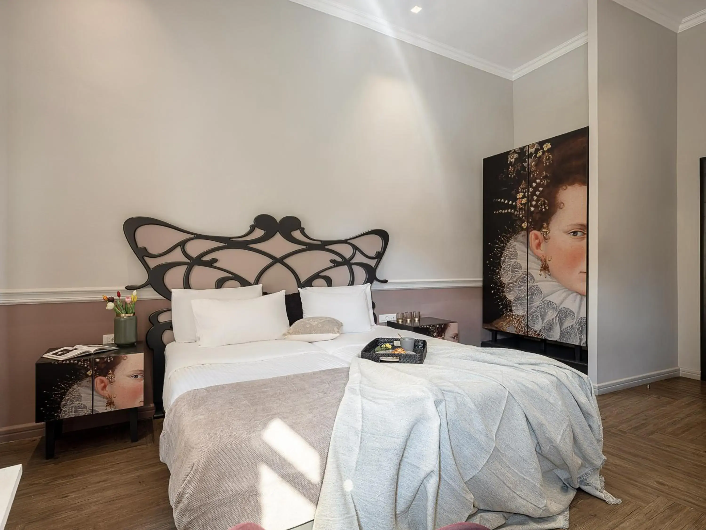 Bed in Elia Palatino Hotel Bed in Elia Palatino Hotel