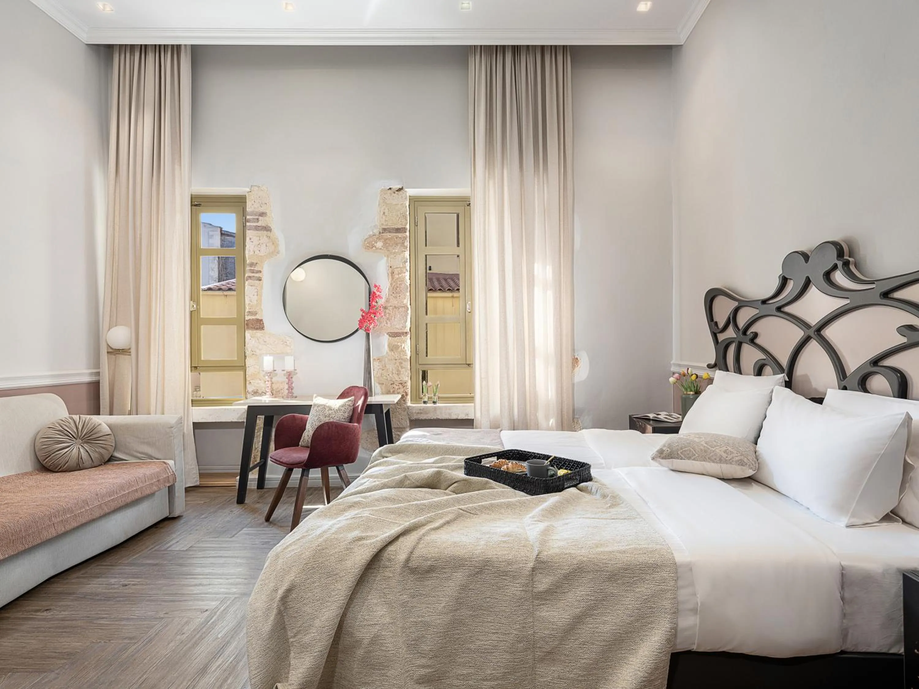 Bedroom, Bed in Elia Palatino Hotel