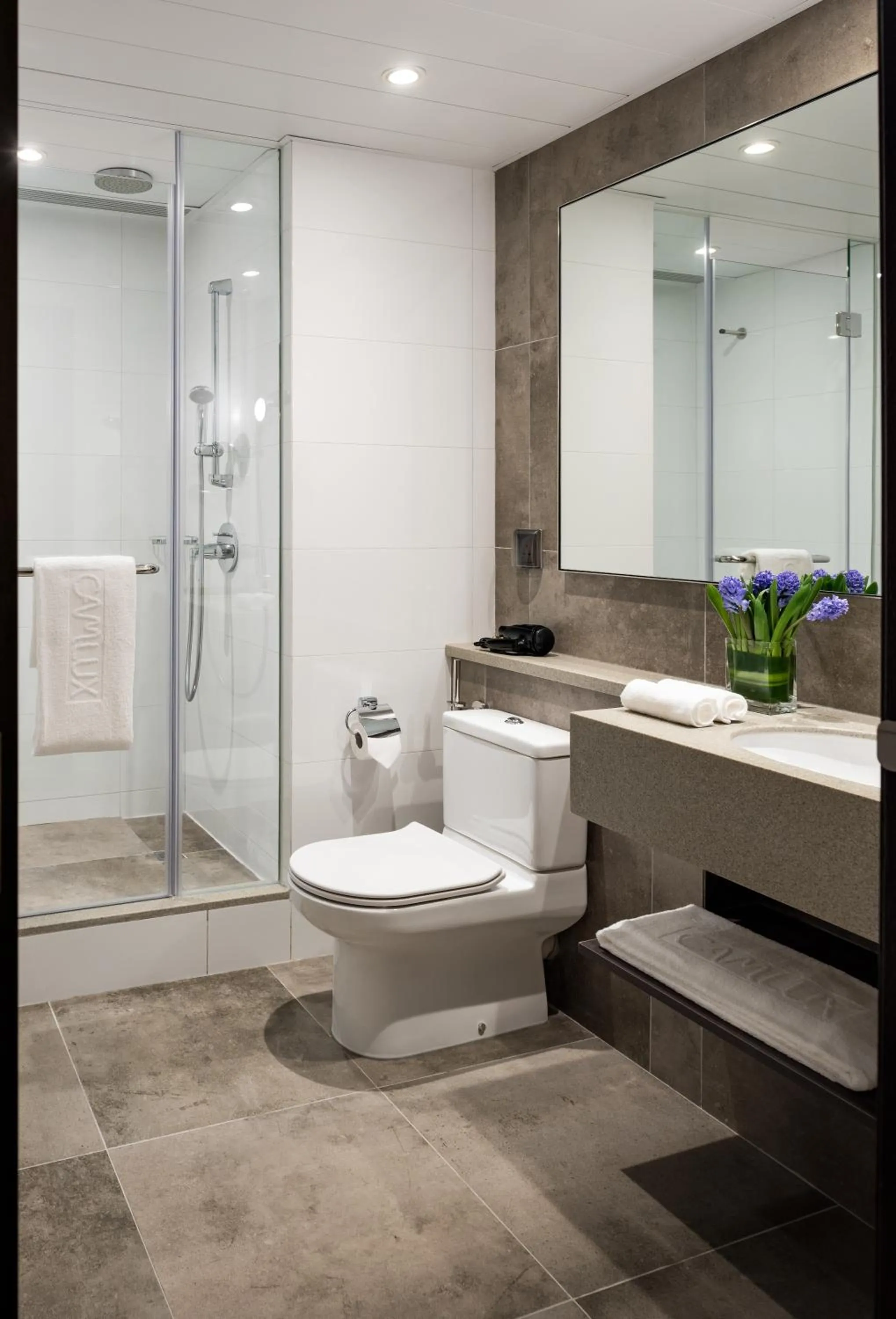 Shower in Camlux Hotel