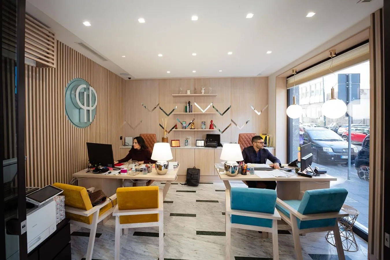 Lobby or reception in PC Boutique H Napoli Centro, by ClaPa Group