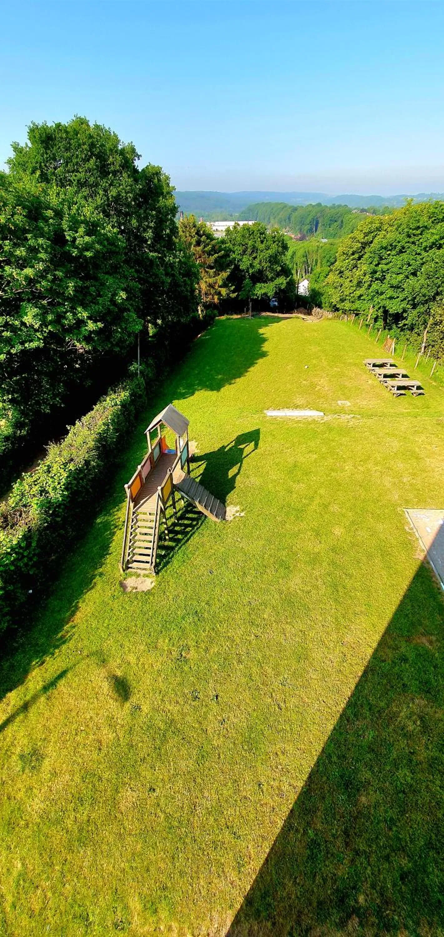 Garden in Gîte Kaleo Eupen Jugendherberge