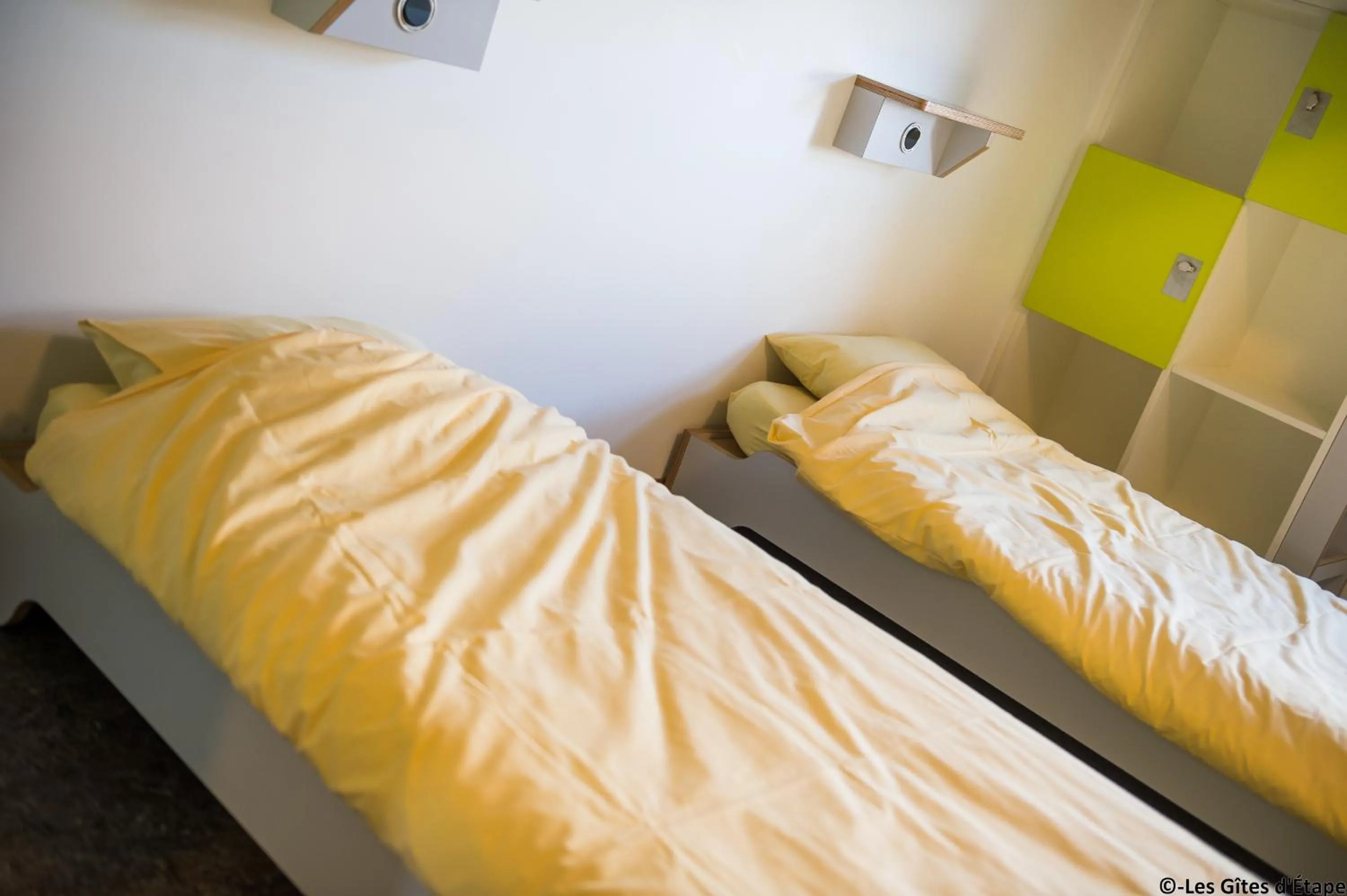 Bed in Gîte Kaleo Eupen Jugendherberge