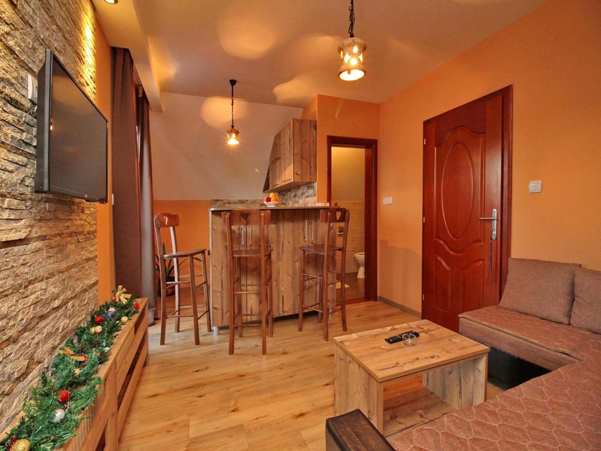 Kitchen or kitchenette in Apartments Stojic