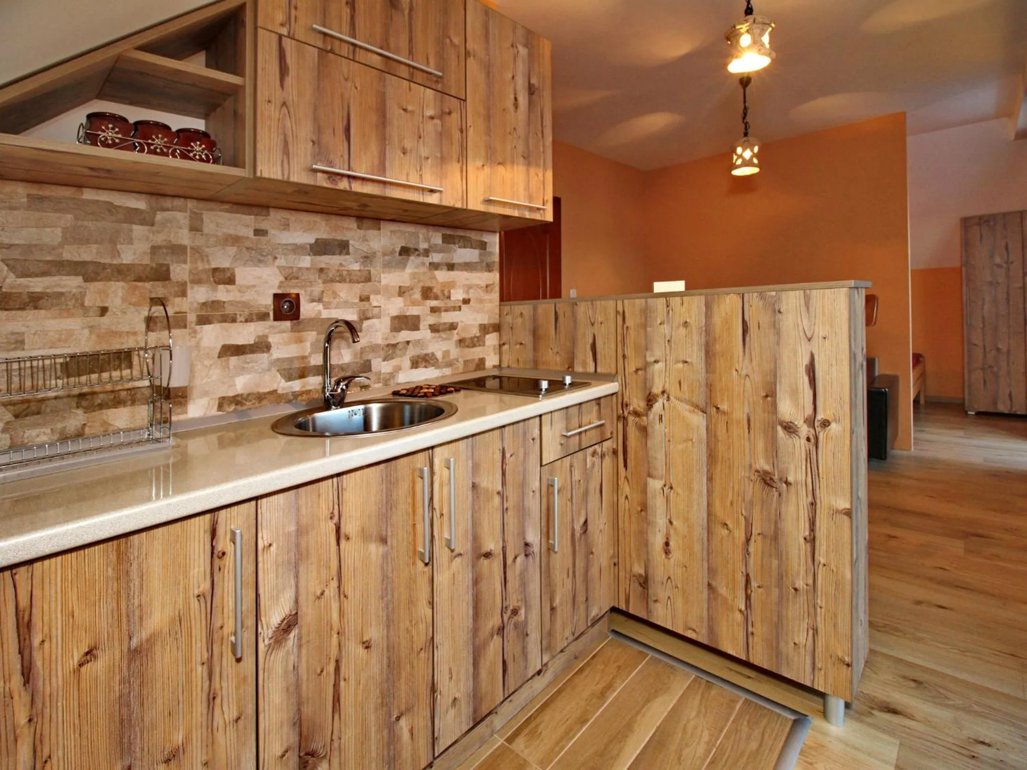 Kitchen or kitchenette in Apartments Stojic