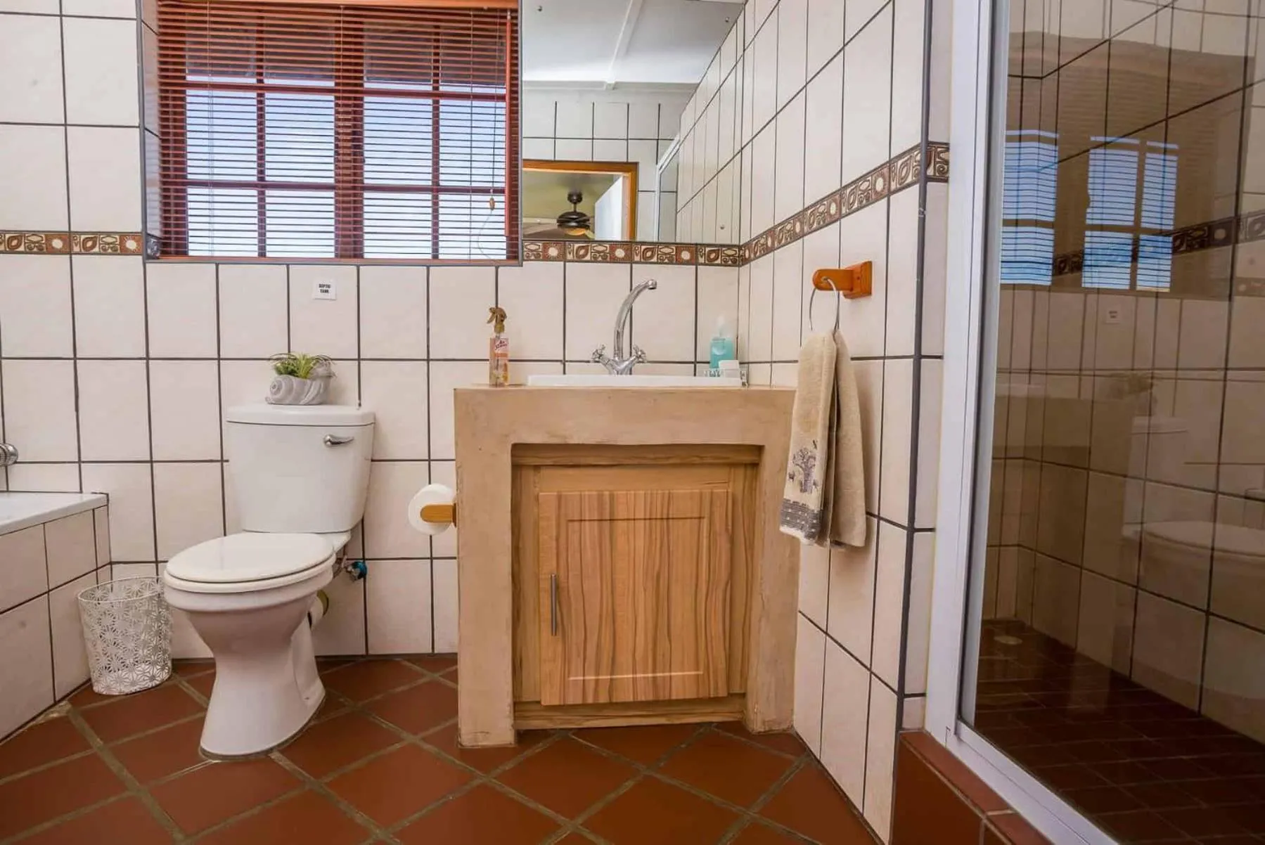 Bathroom in Kwetu Guest Farm