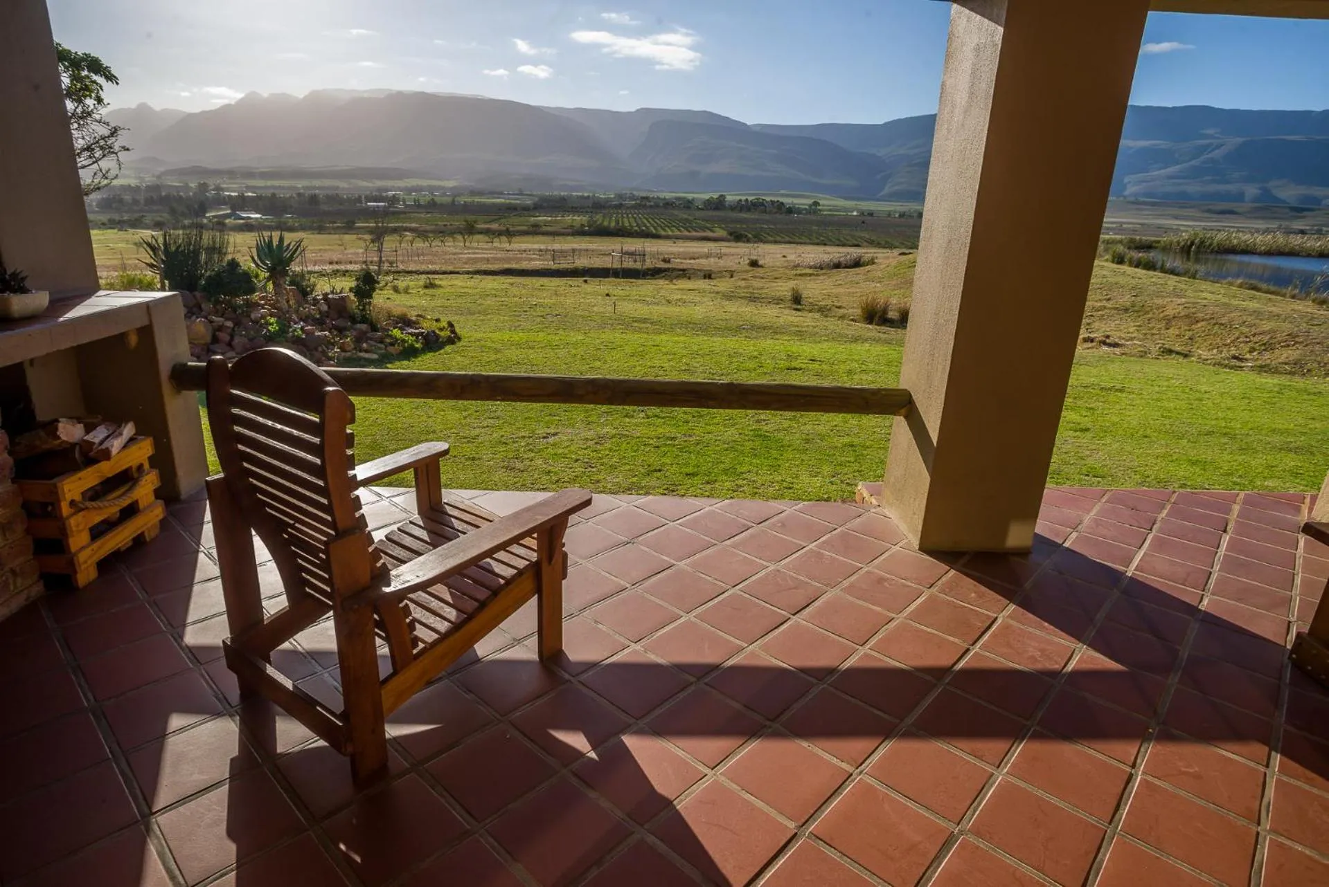 Balcony/Terrace in Kwetu Guest Farm