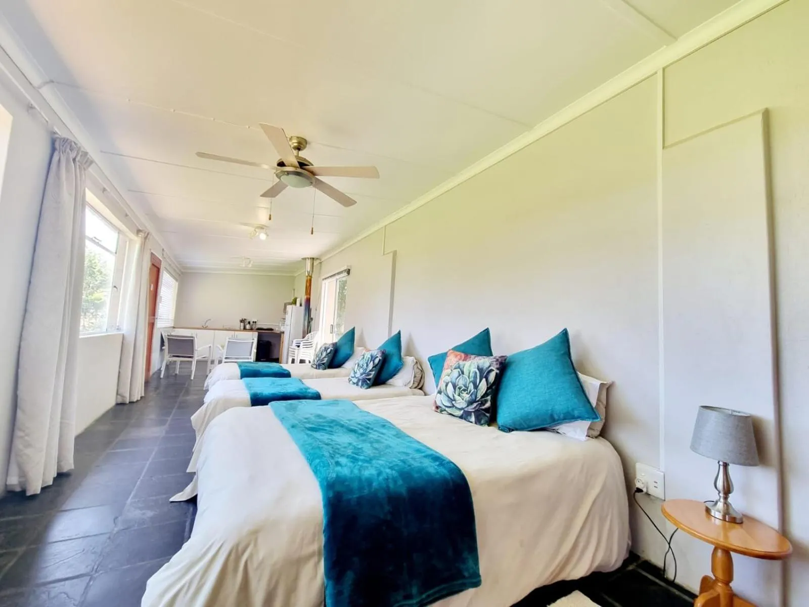 Bed in Kwetu Guest Farm