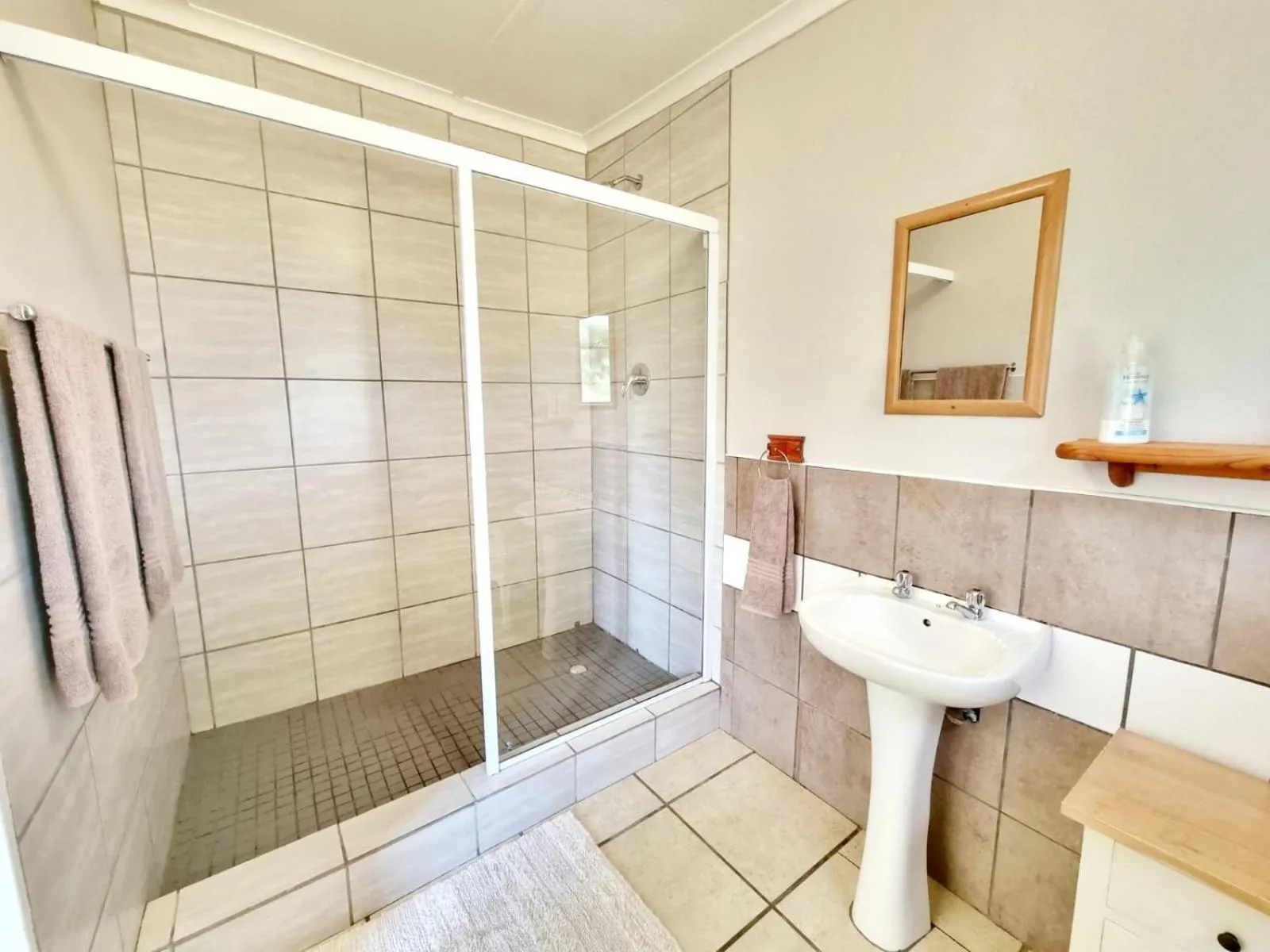Shower in Kwetu Guest Farm