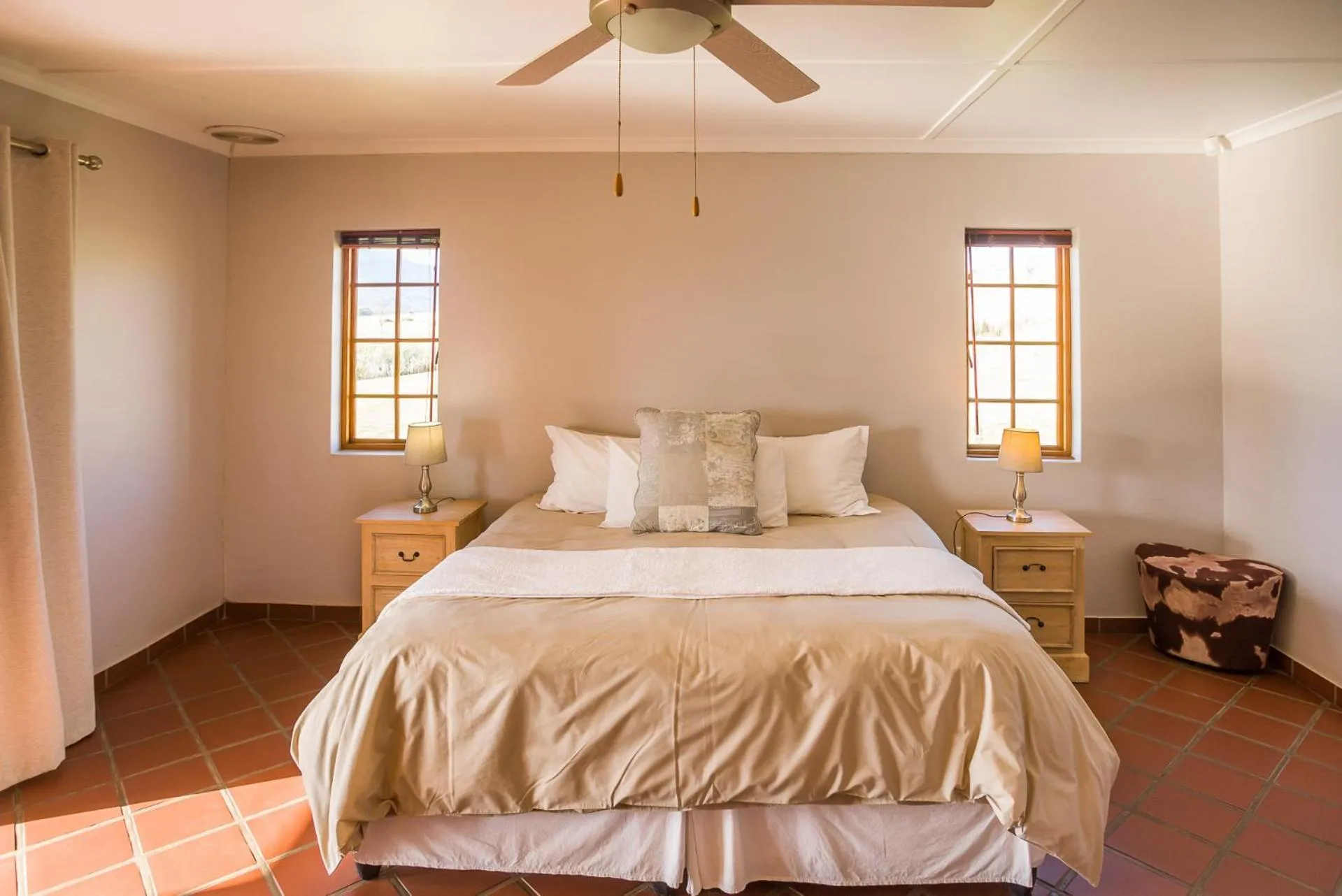 Bed in Kwetu Guest Farm
