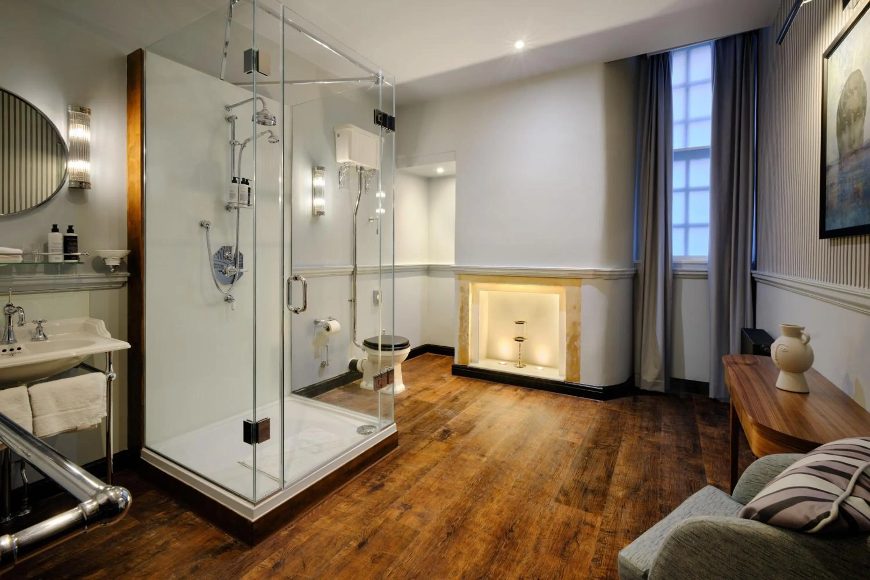 Toilet in Abbey Hotel Bath, a Tribute Portfolio Hotel