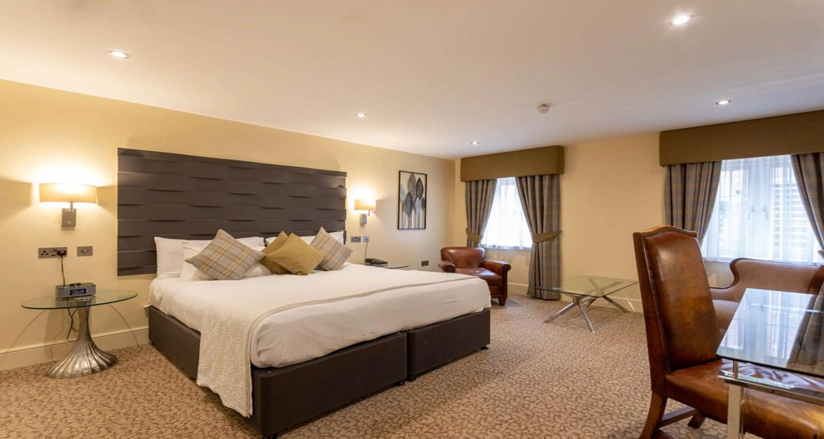 Bedroom, Bed in Best Western Premier Doncaster Mount Pleasant Hotel