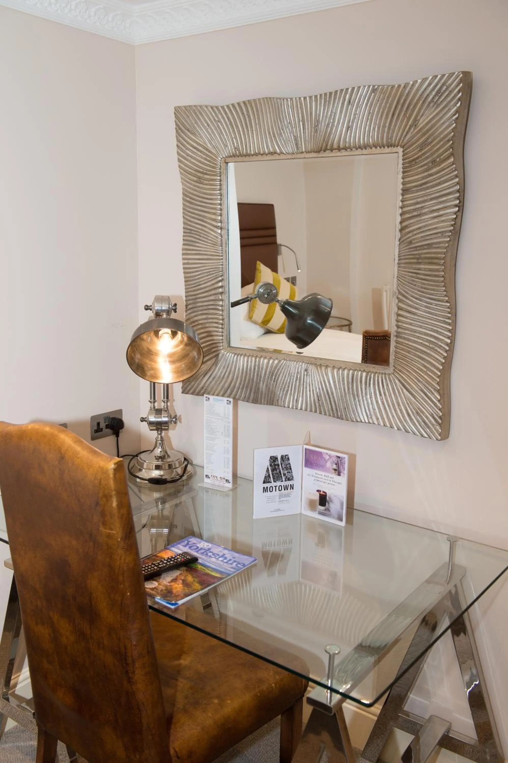 Decorative detail in Best Western Premier Doncaster Mount Pleasant Hotel