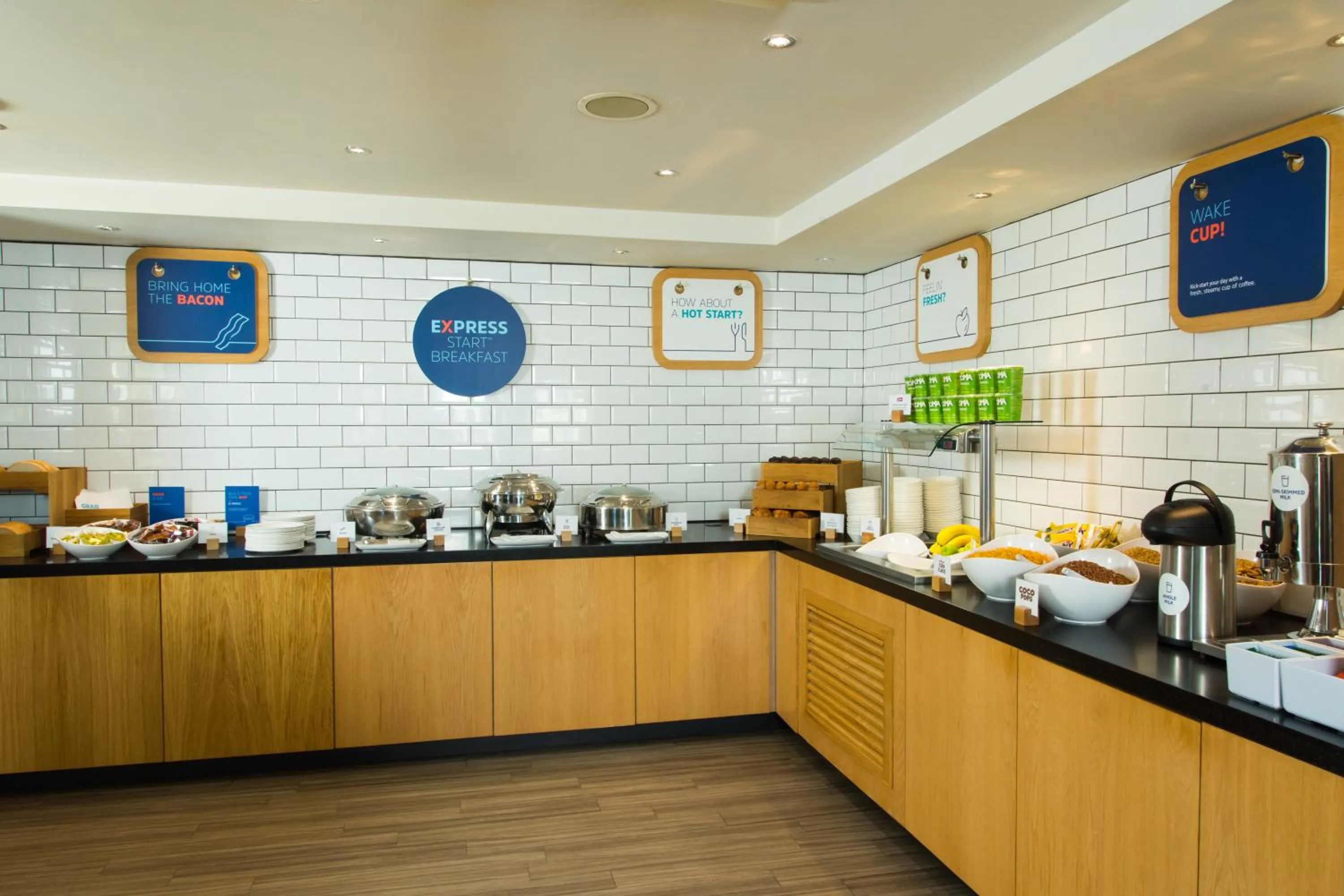 Continental breakfast in Holiday Inn Express Bath by IHG