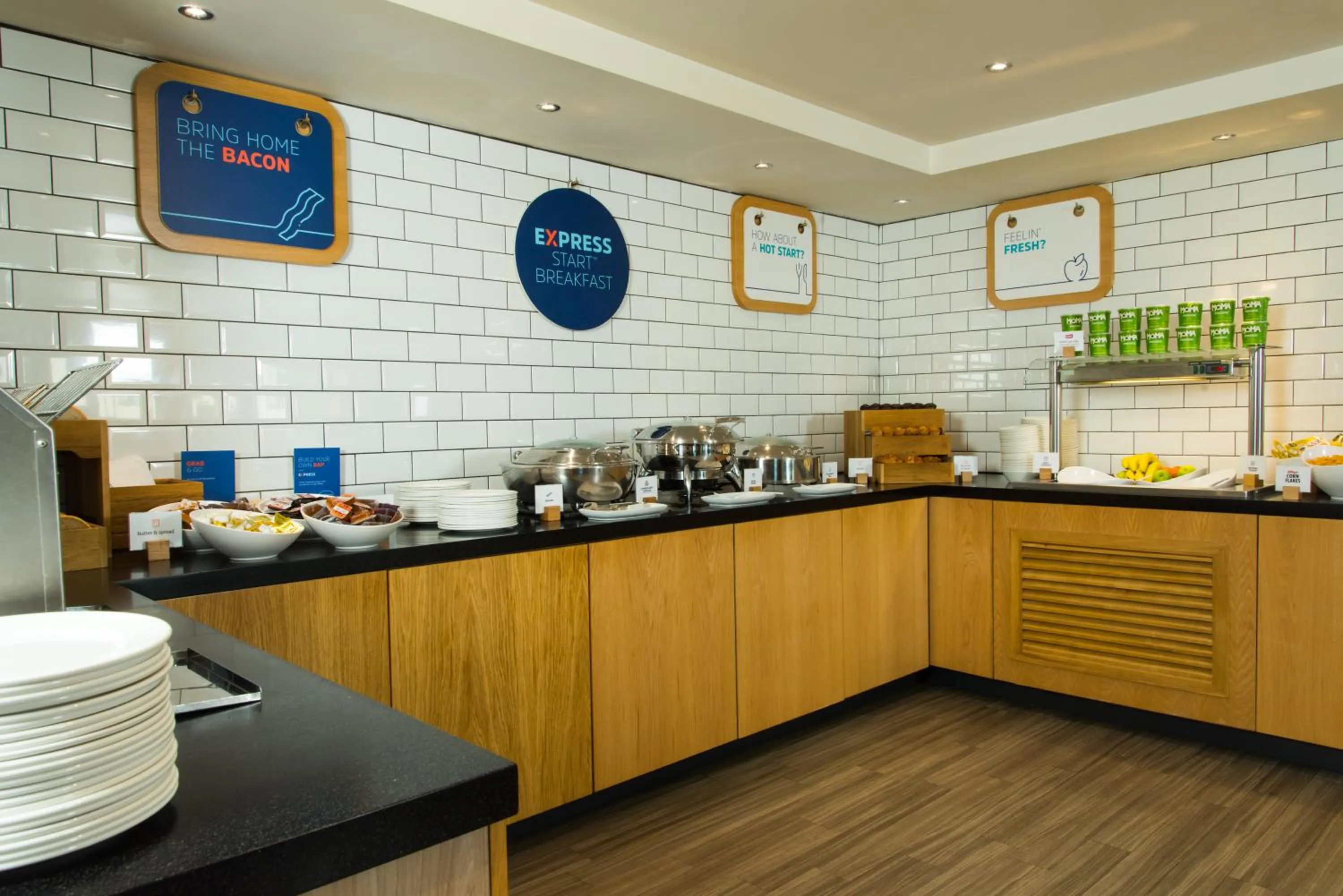 Continental breakfast in Holiday Inn Express Bath by IHG