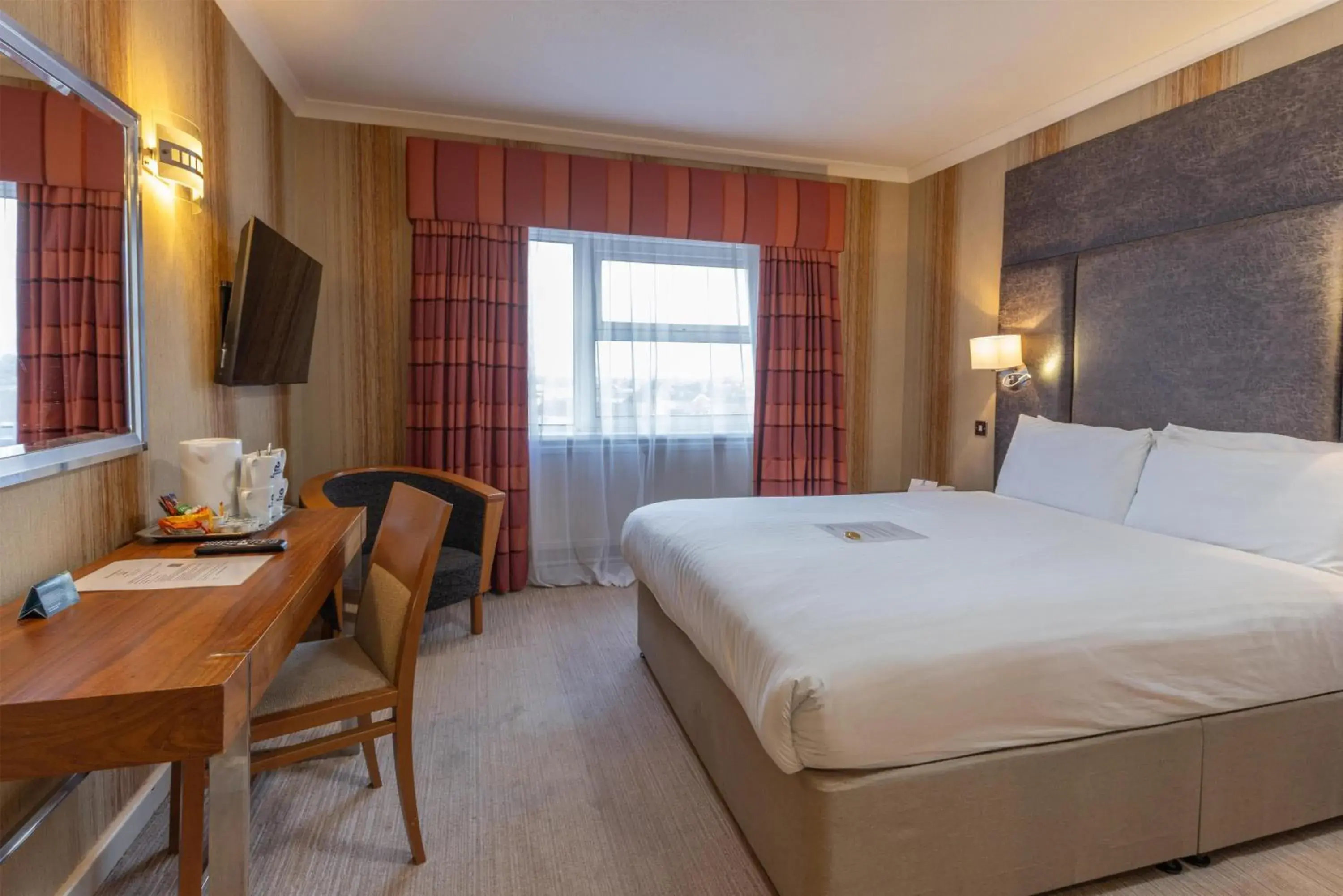 Bedroom, Bed in Best Western Aberavon Beach Hotel Bedroom, Bed in Best Western Aberavon Beach Hotel