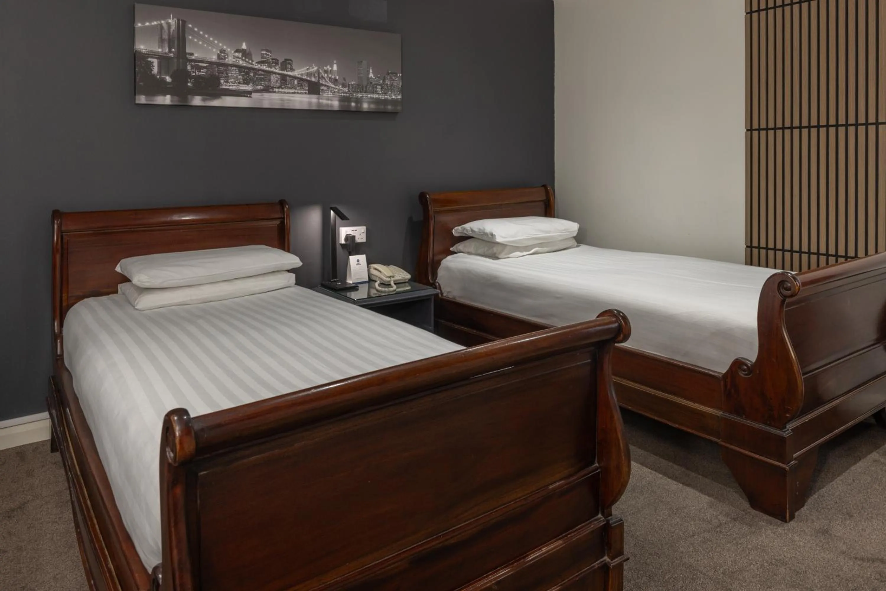 Bed in Best Western Claydon Hotel