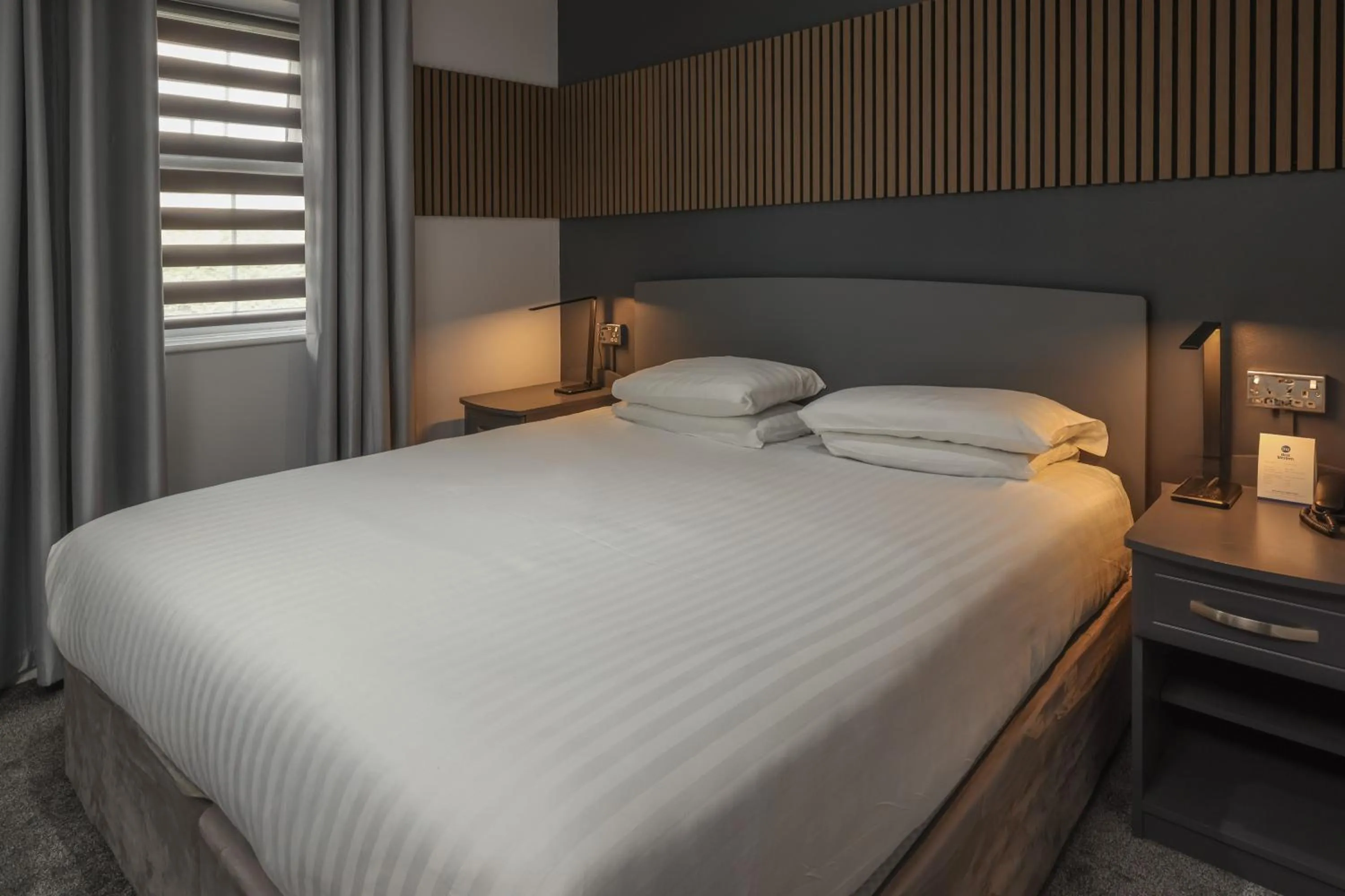 Bed in Best Western Claydon Hotel